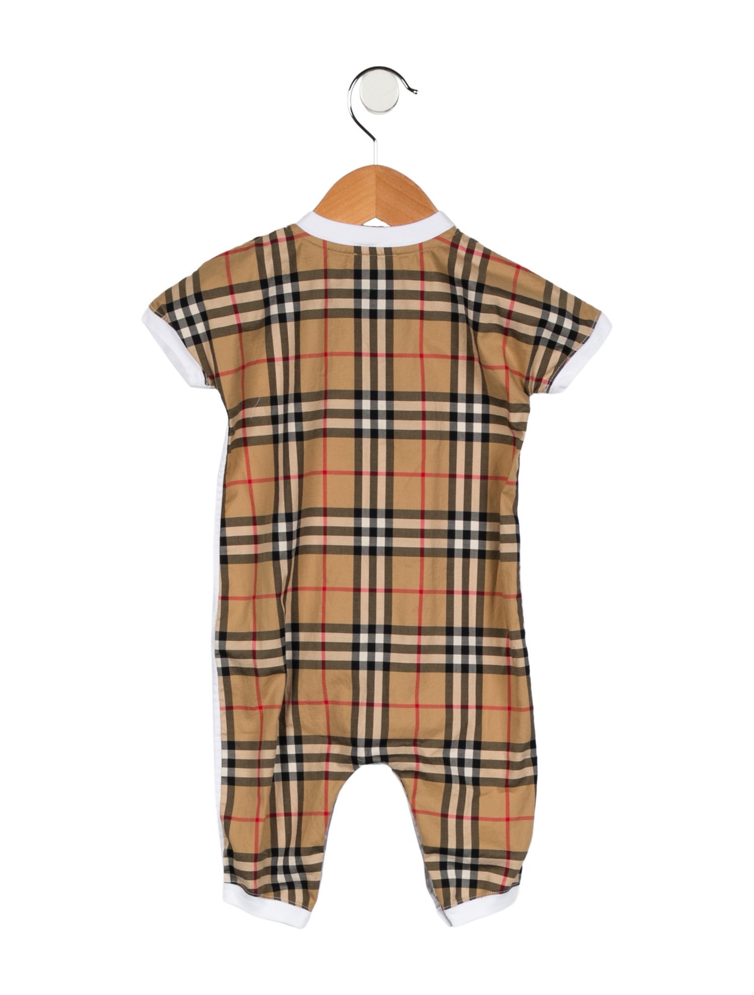Burberry Infant Boys' Patterned Printed Onesie