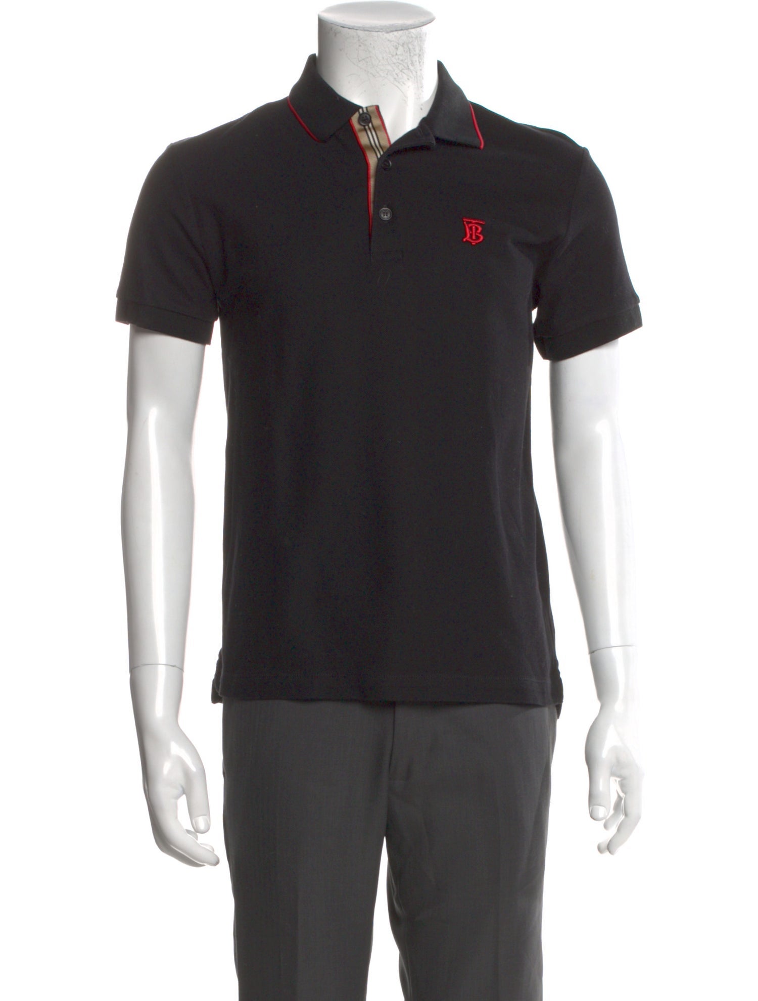 Burberry Collar Short Sleeve Polo Shirt