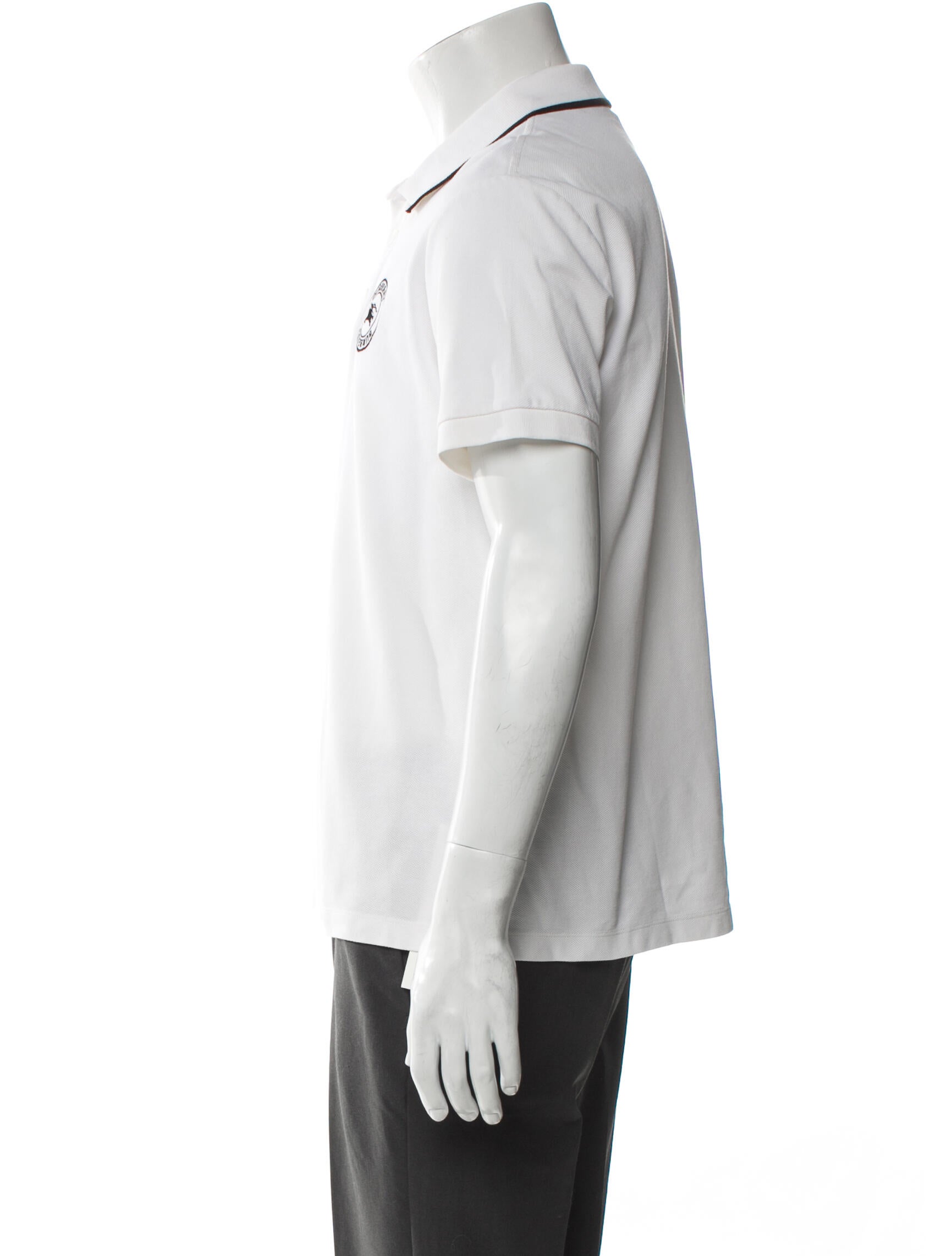 Burberry Crew Neck Short Sleeve Polo Shirt