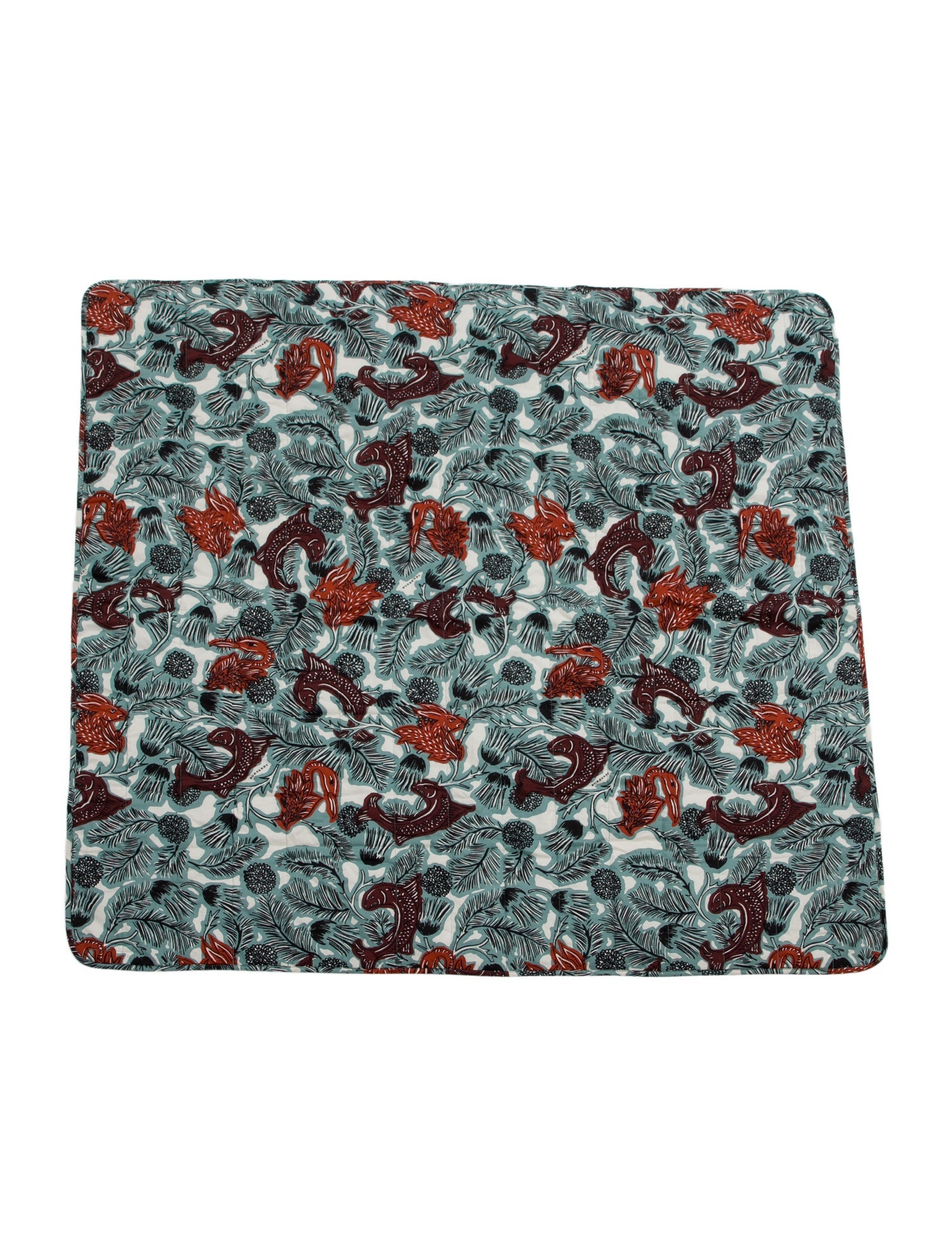 Burberry Infant Fish Pattern Changing Blanket
