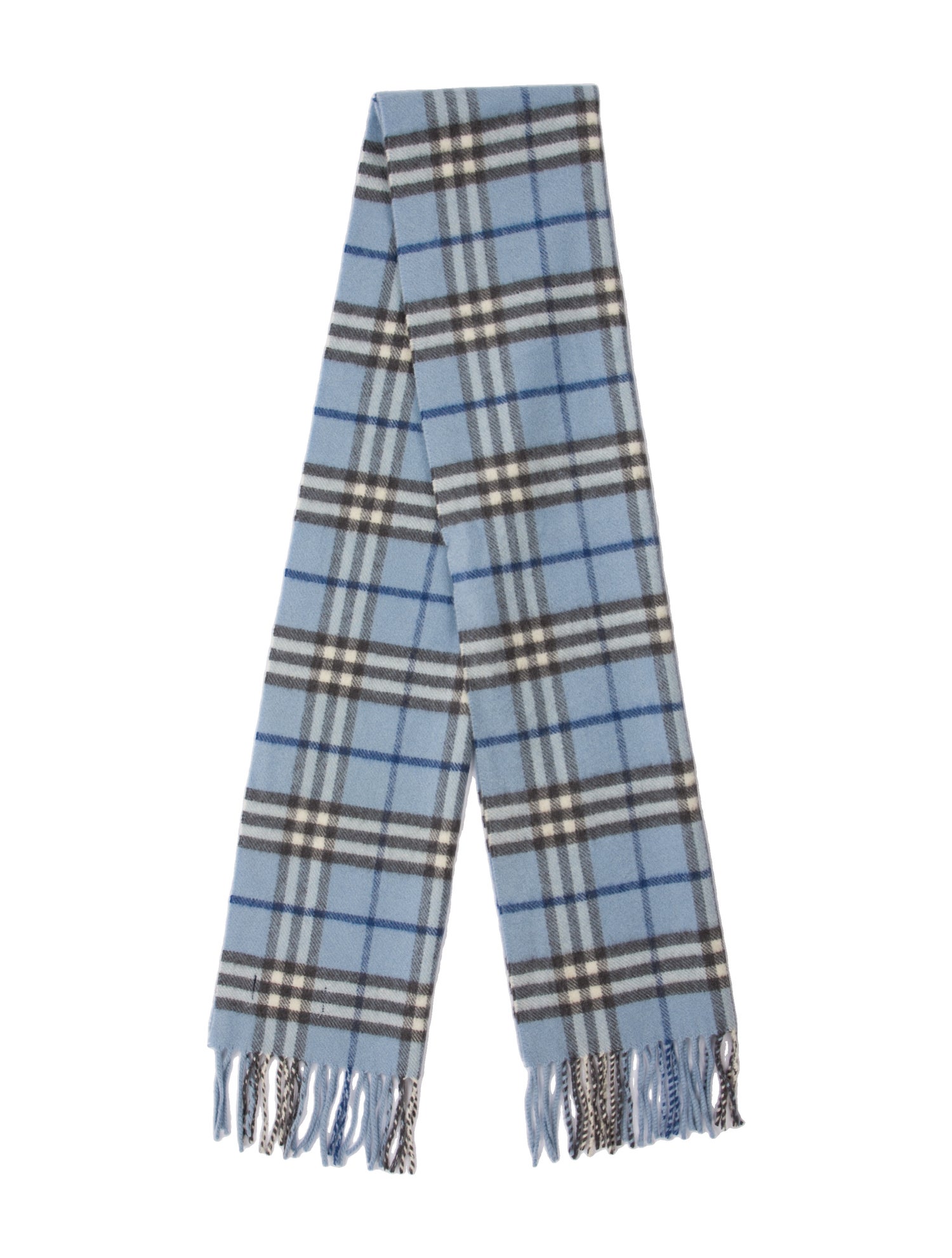 Burberry Cashmere Striped Scarf