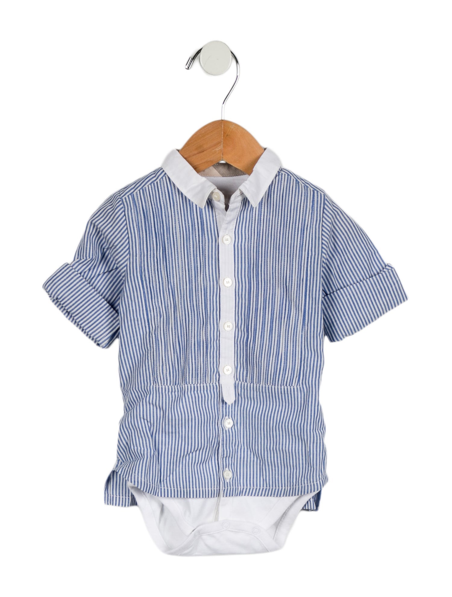 Burberry Infant Boys' Striped Onesie