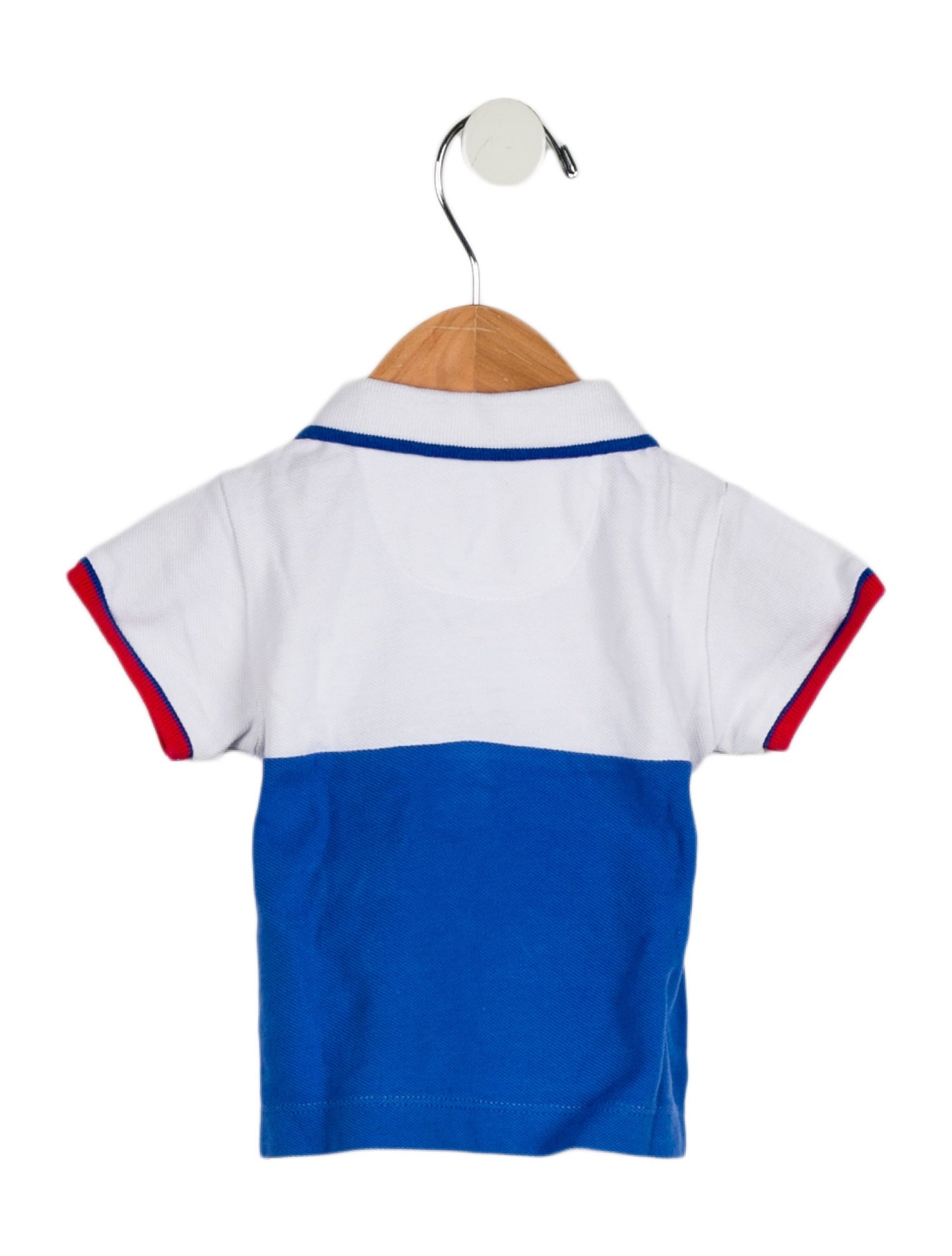 Burberry Infant Boys' White and Blue Polo Shirt