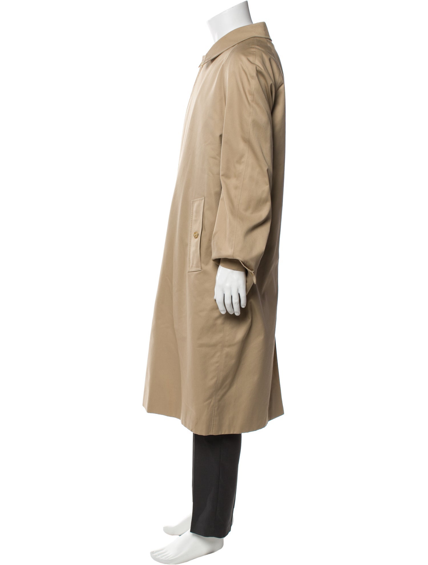 Burberry Prorsum Wool Trench Coat