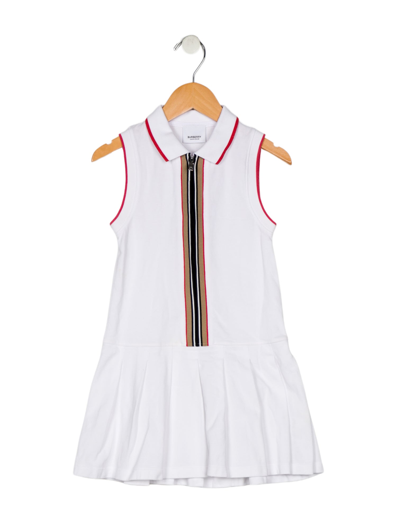 Burberry Girls' Sleeveless Tennis Dress