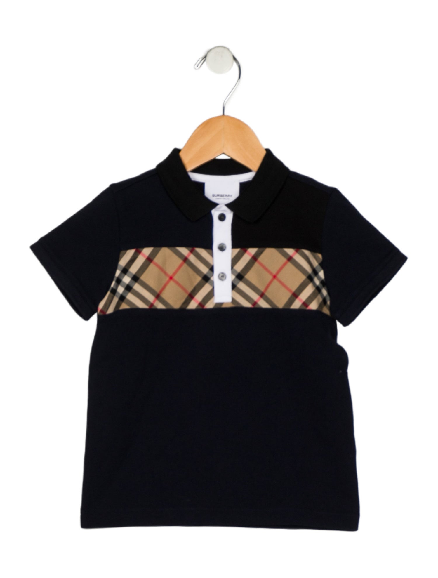 Burberry Toddler Boys' Patterned Short-Sleeve Button up Shirt