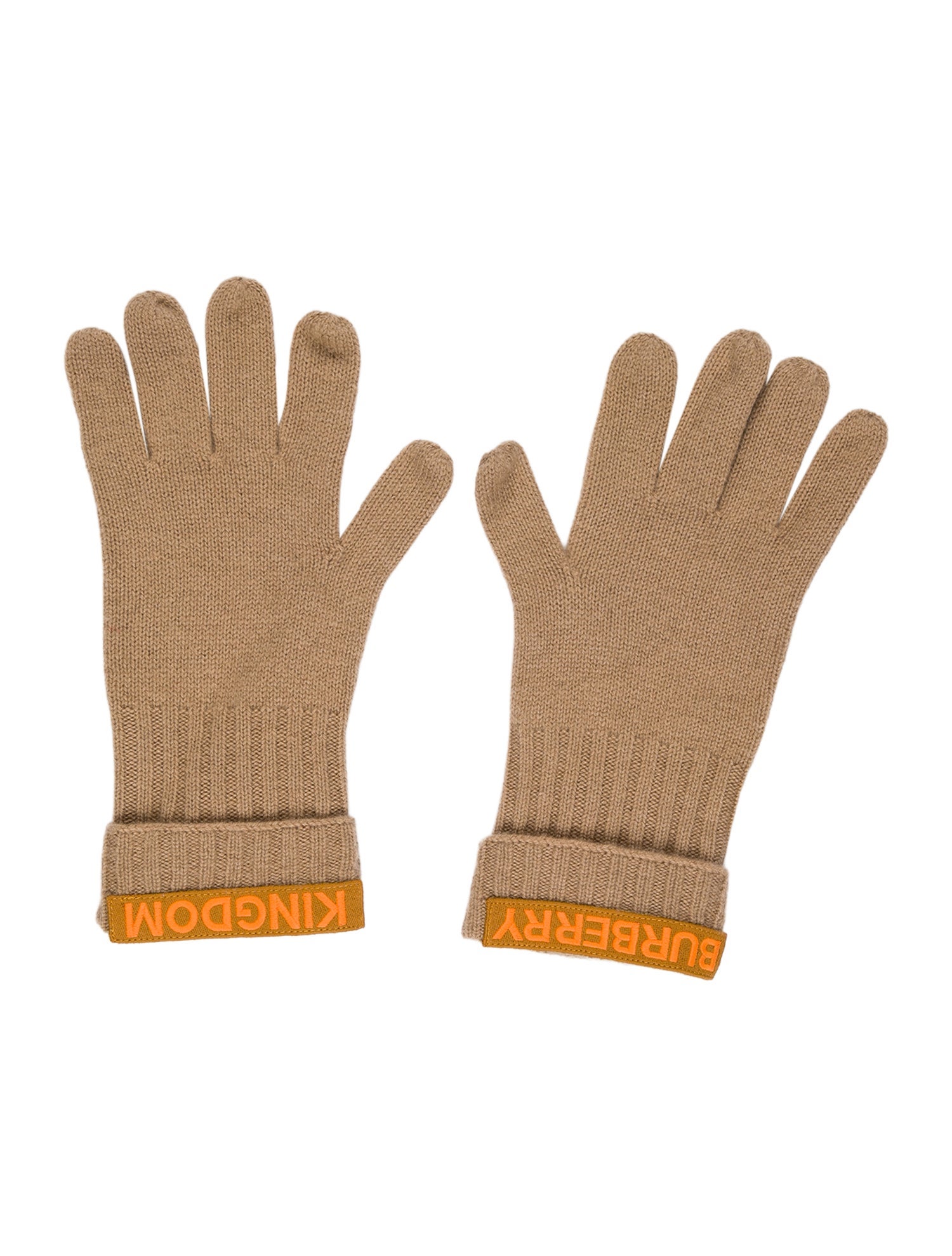 Burberry Solid Cashmere Gloves