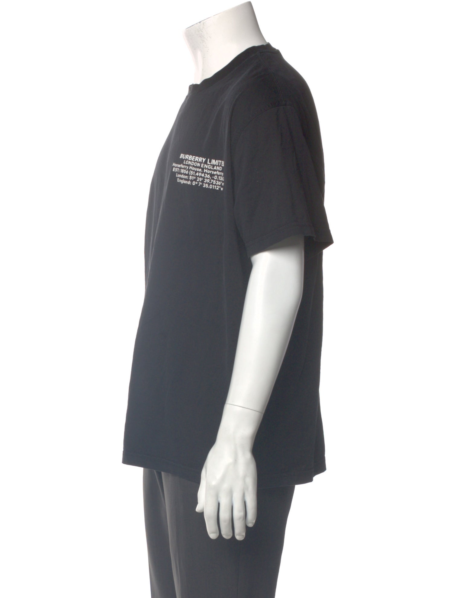 Burberry Graphic Print Crew Neck T-Shirt