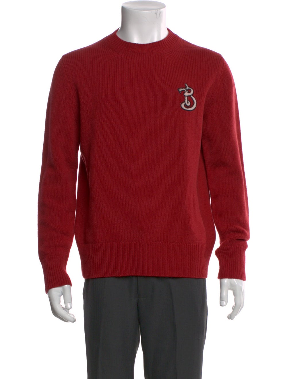 Burberry Nova Check Pattern Wool Pullover - image 1