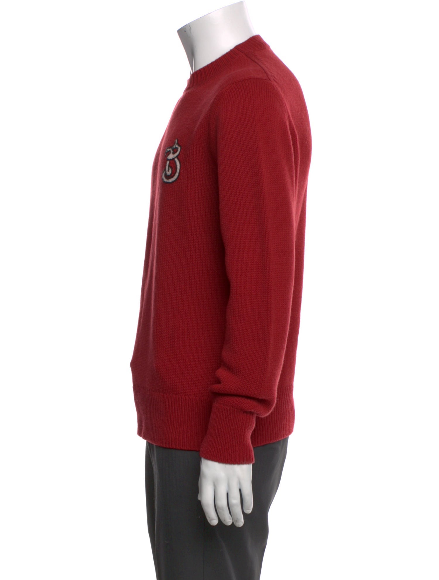 Burberry Nova Check Pattern Wool Pullover