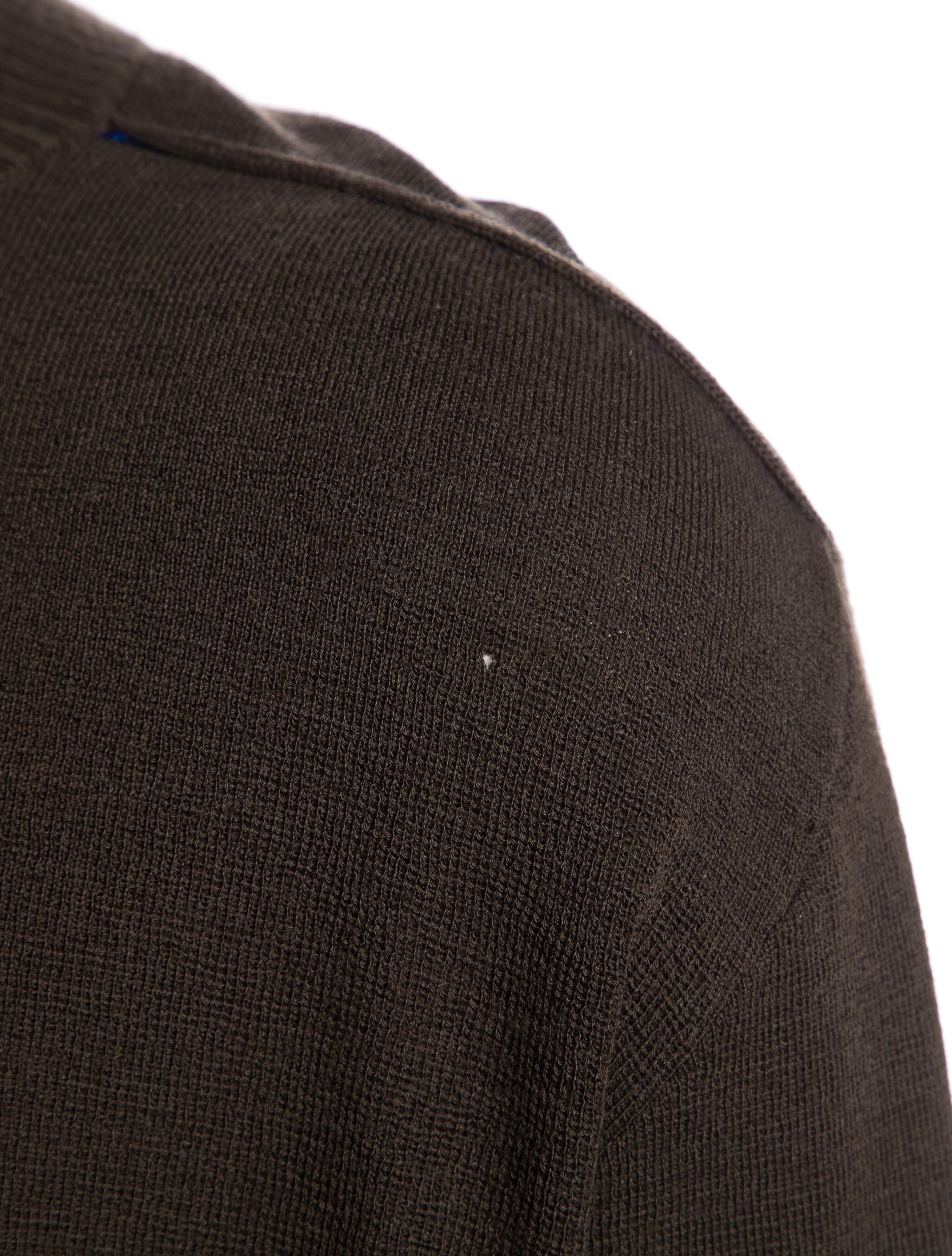 Nova Check Pattern Wool Pullover