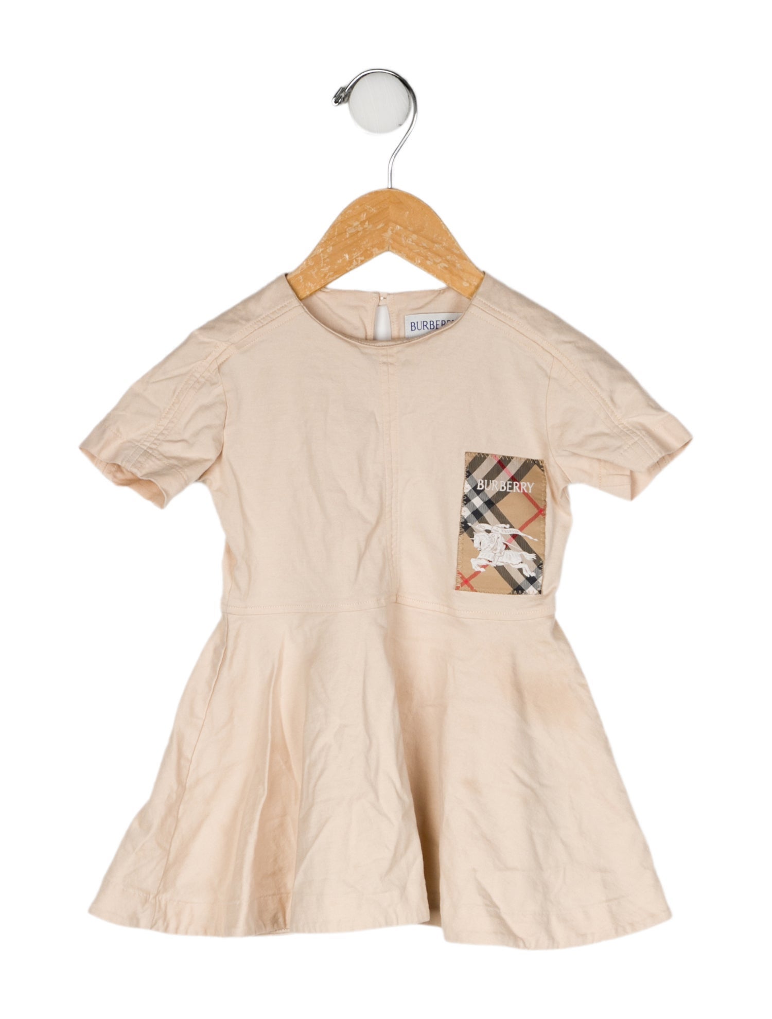 Burberry Infant Girls' Casual Short Sleeve Dress