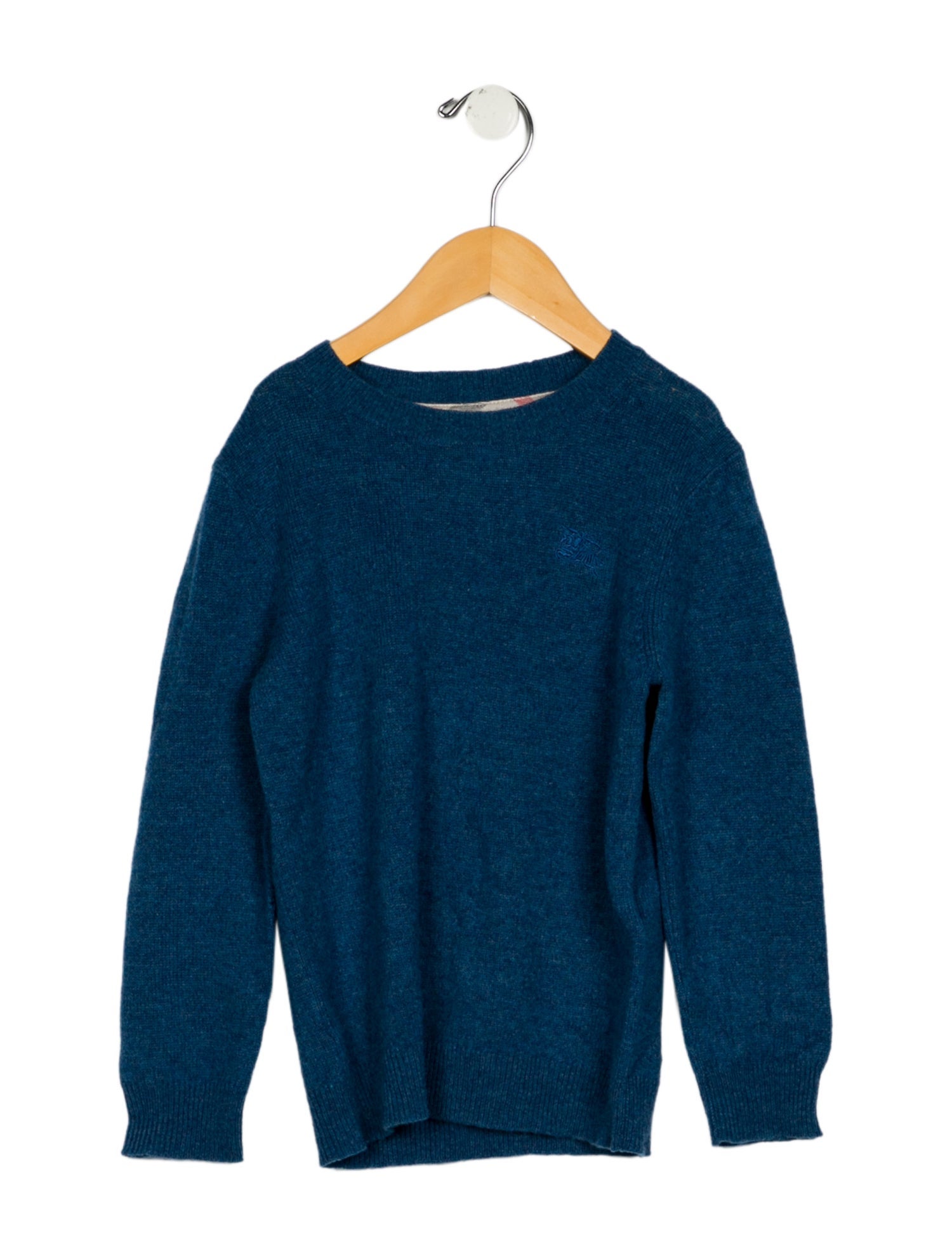 Burberry Boys' Solid Cashmere Knit Sweater