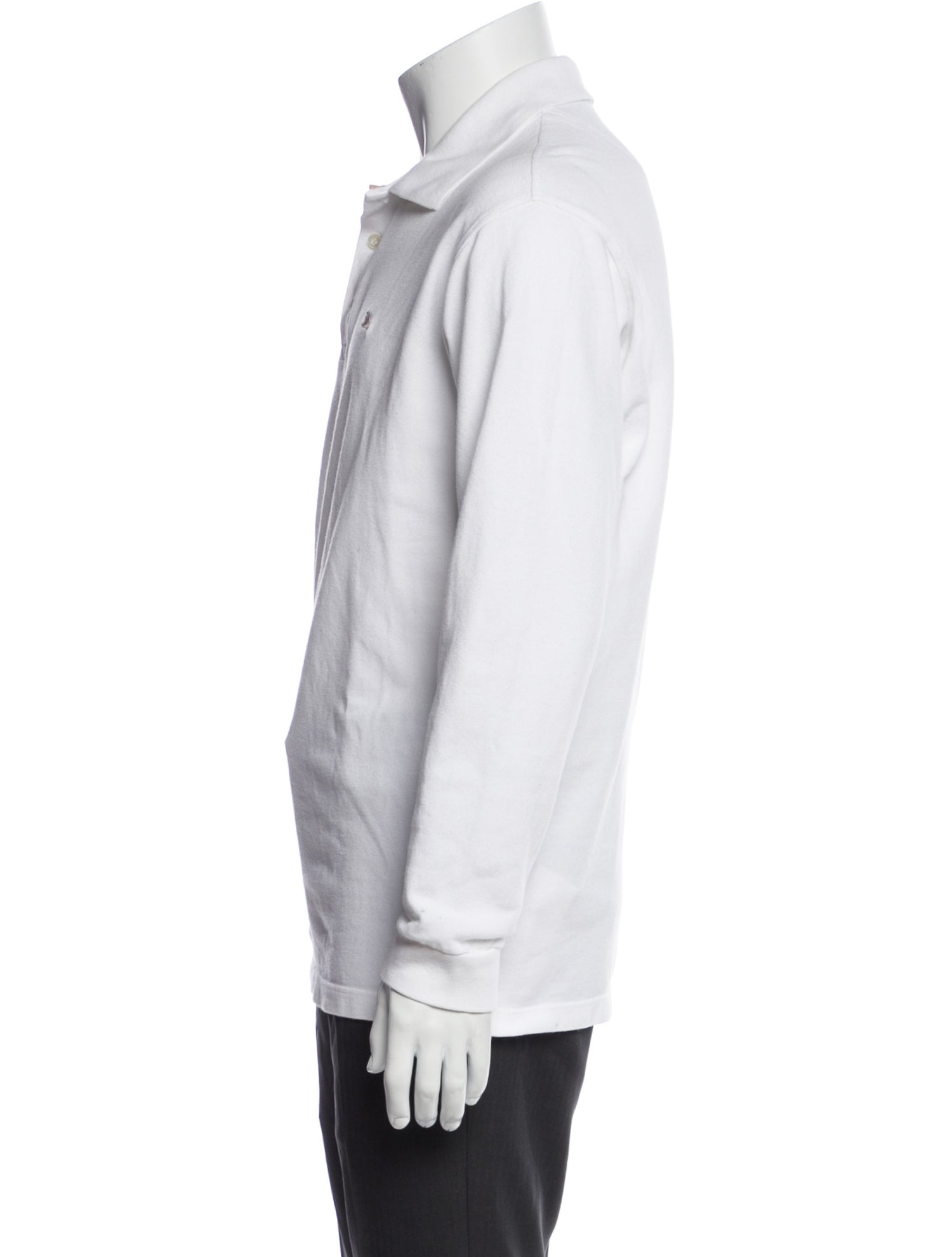 Burberry Nova Check Pattern Crew Neck Polo Shirt