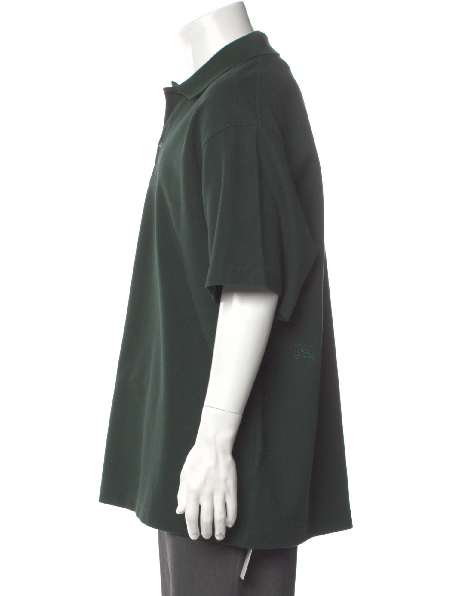 Burberry Crew Neck Short Sleeve Polo Shirt