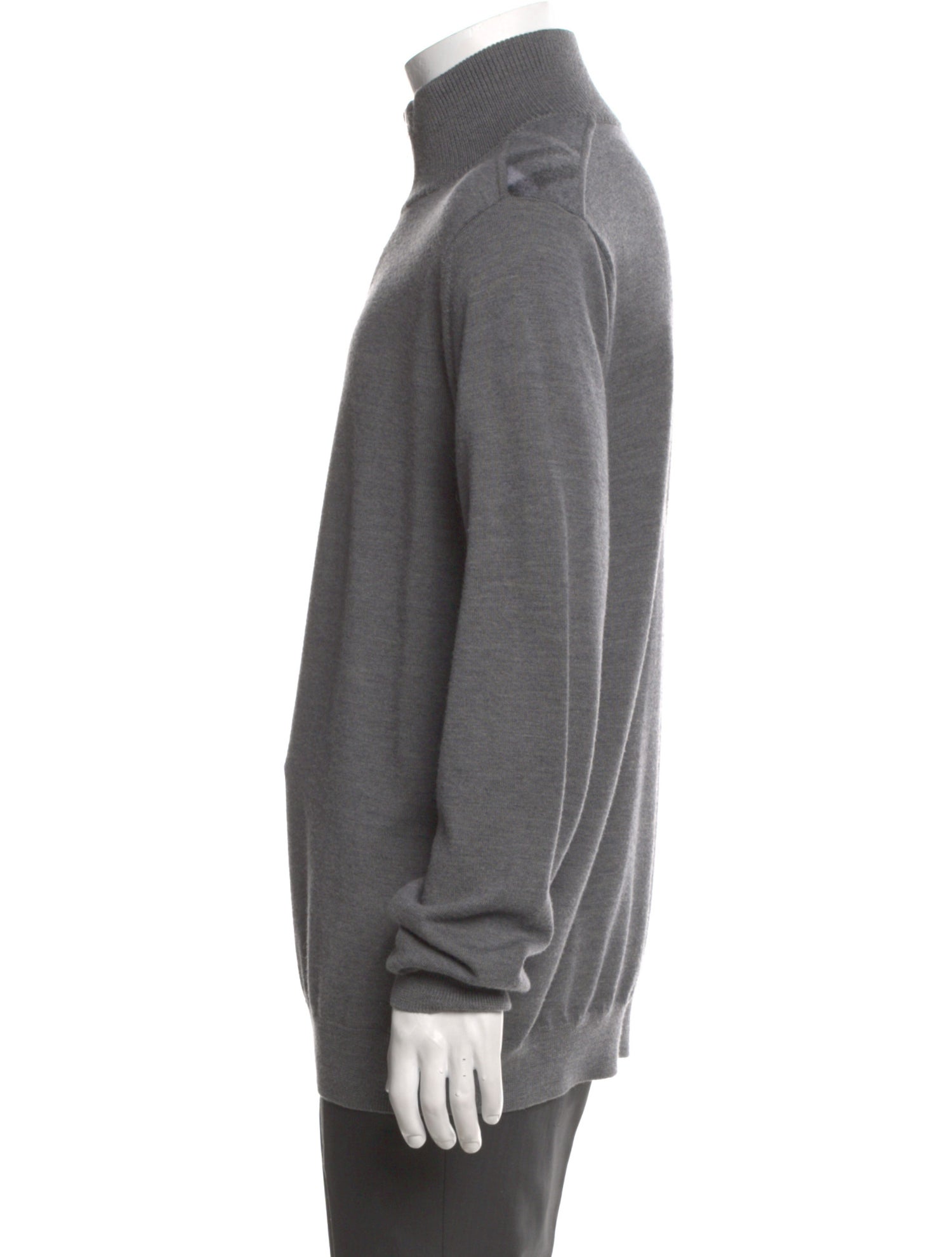 Burberry Horseferry Check Pattern Merino Wool Pullover