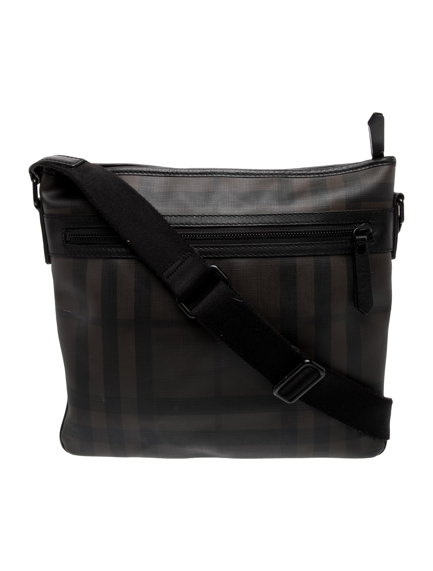 Burberry Smoked Check Messenger Bag