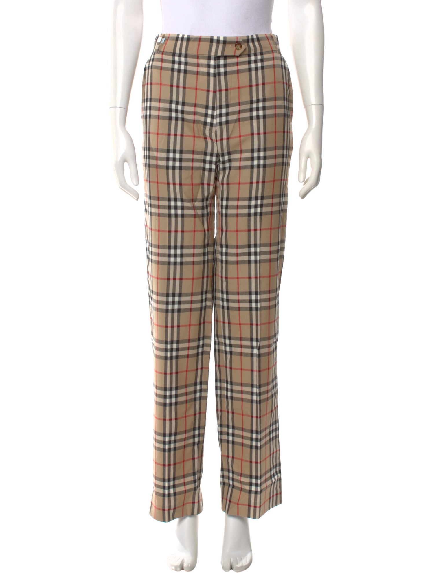 Burberry Wool Wide Leg Pants