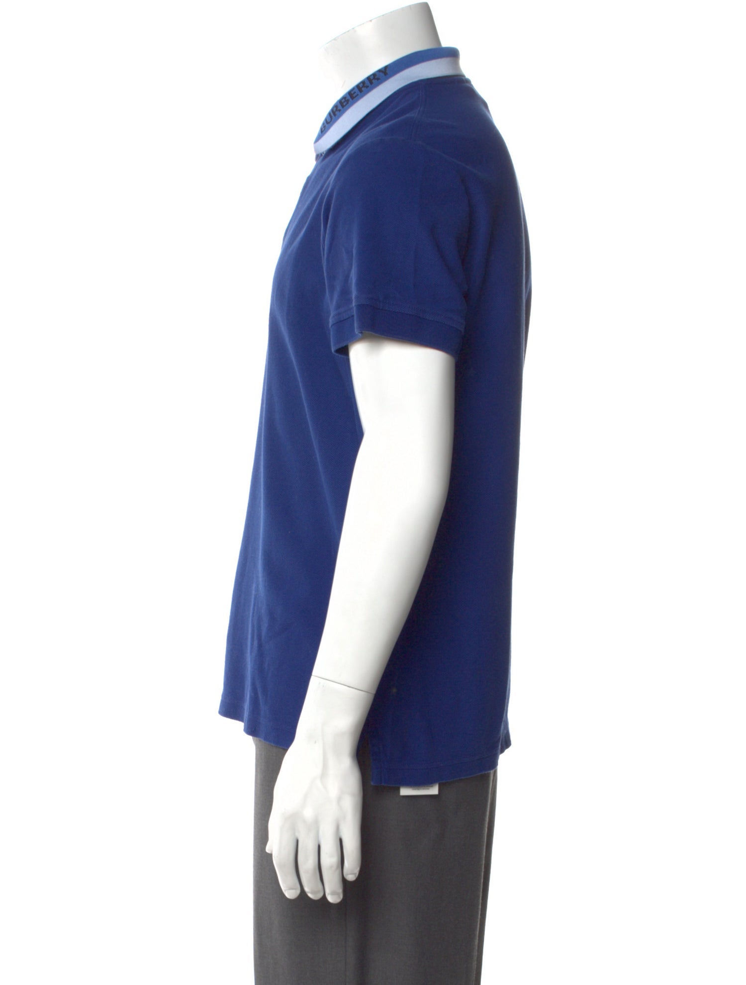 Burberry Crew Neck Short Sleeve Polo Shirt