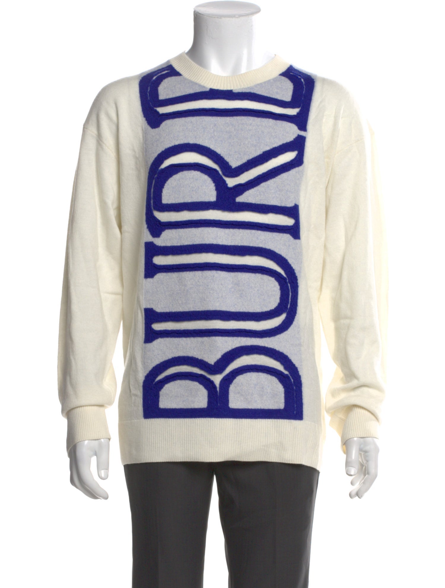 Burberry Wool Graphic Print Pullover w/ Tags