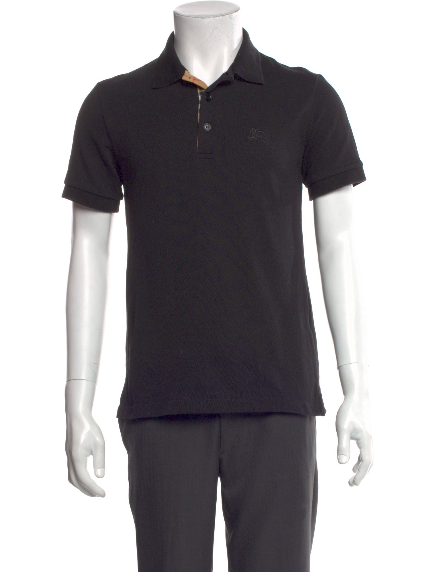 Burberry House Check Pattern Collar Polo Shirt