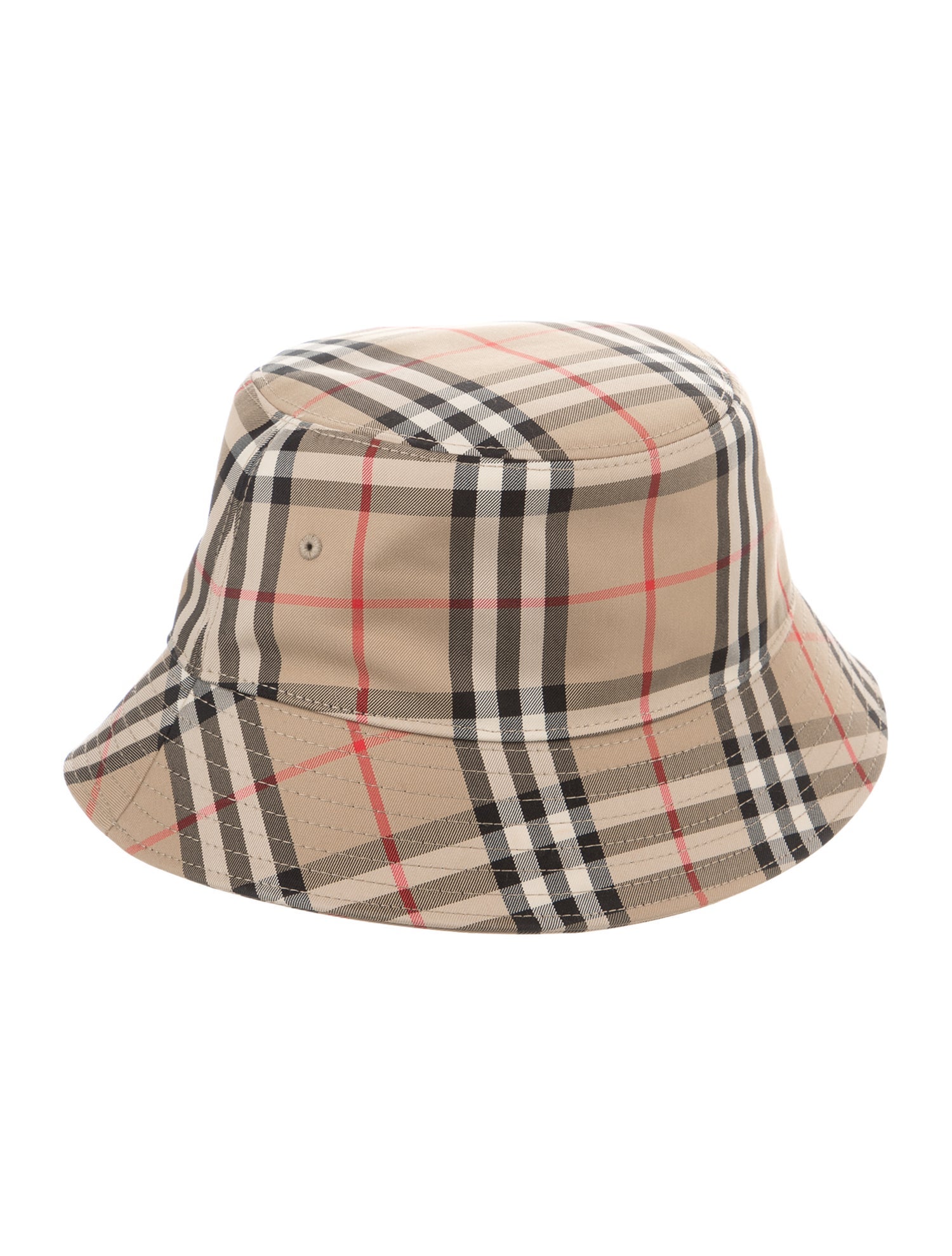 Burberry Check Print Bucket Hat