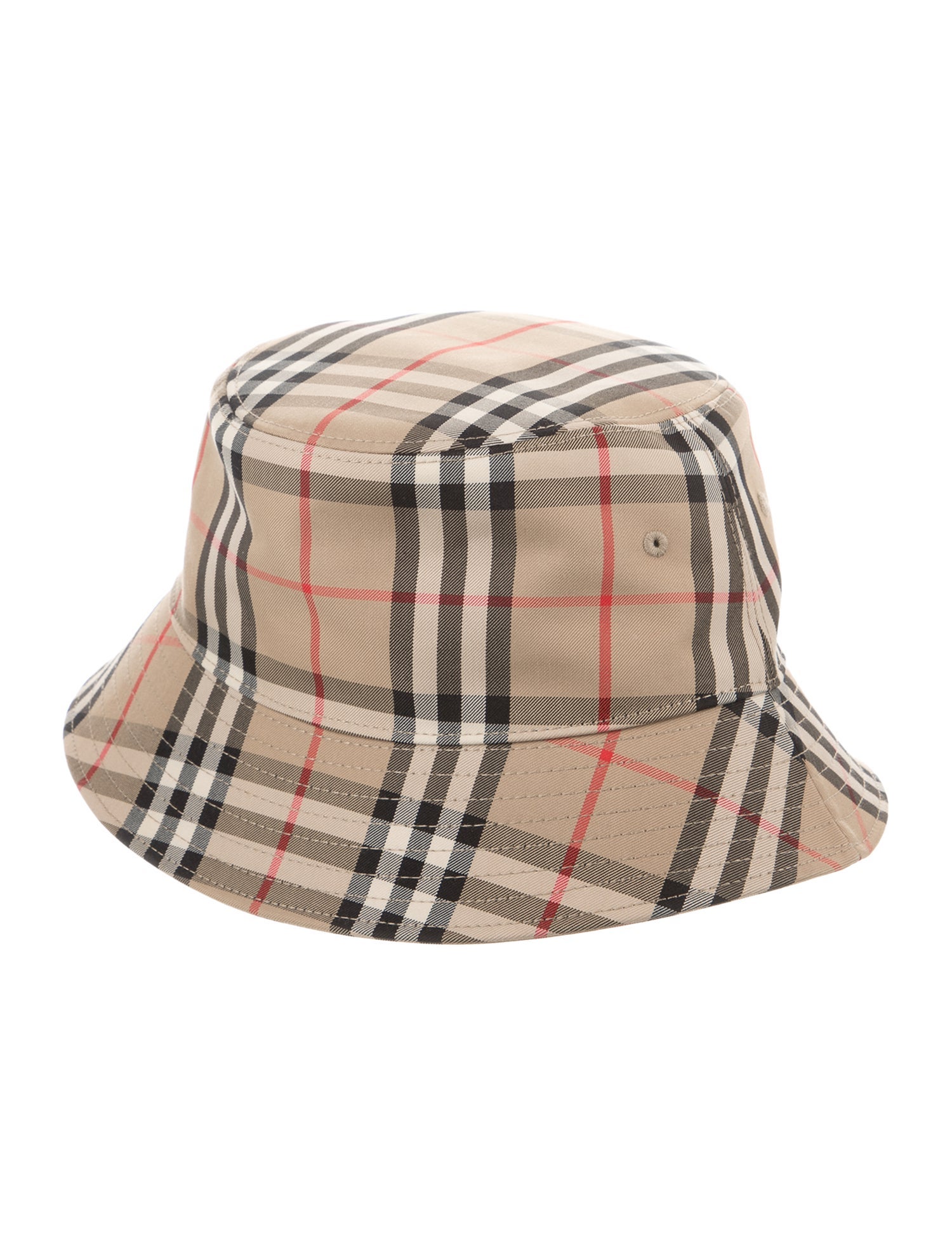 Burberry Check Print Bucket Hat