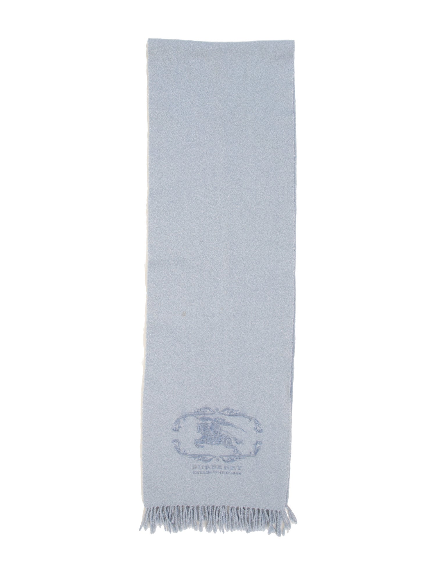 Burberry Cashmere Graphic Print Shawl