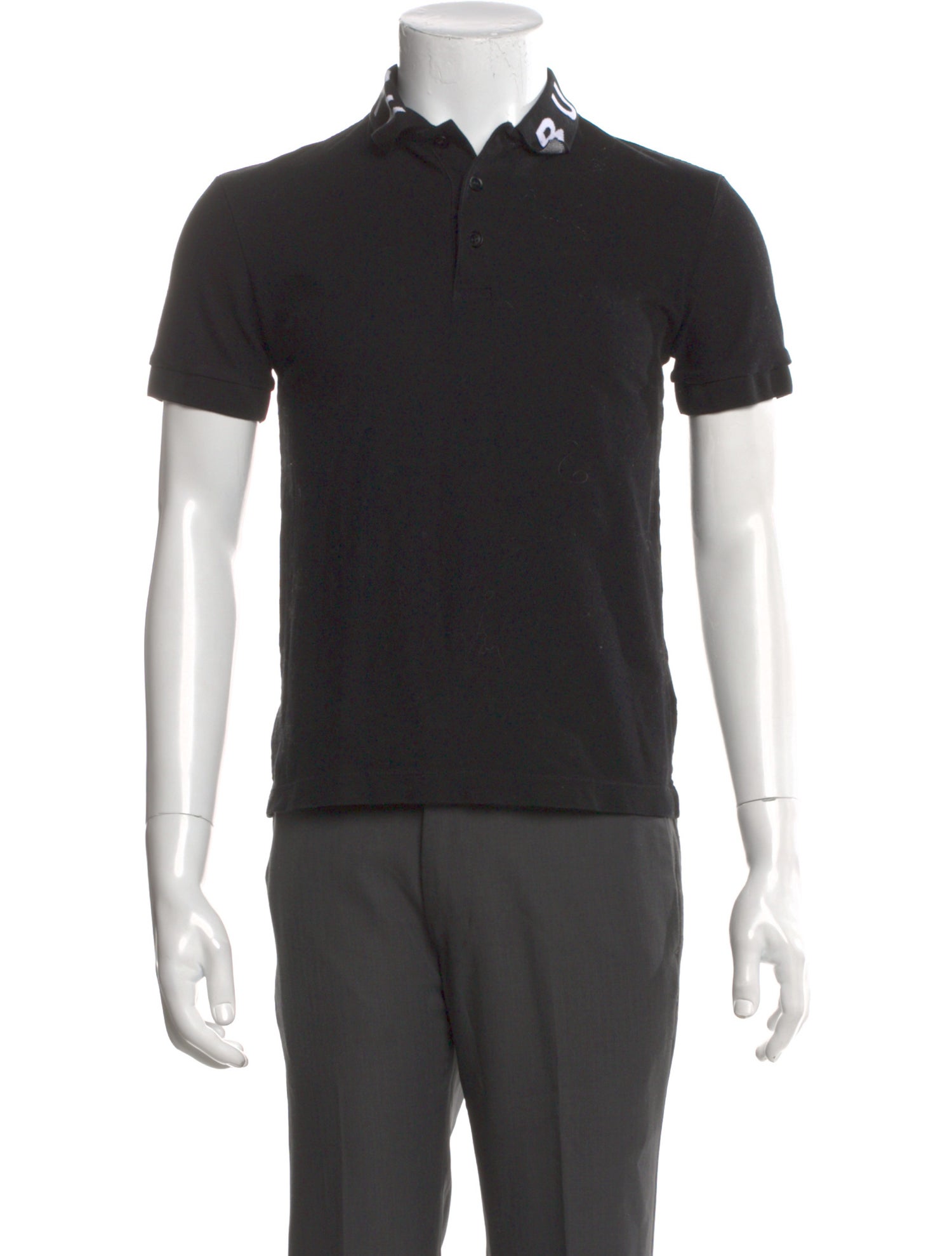 Burberry Crew Neck Short Sleeve Polo Shirt