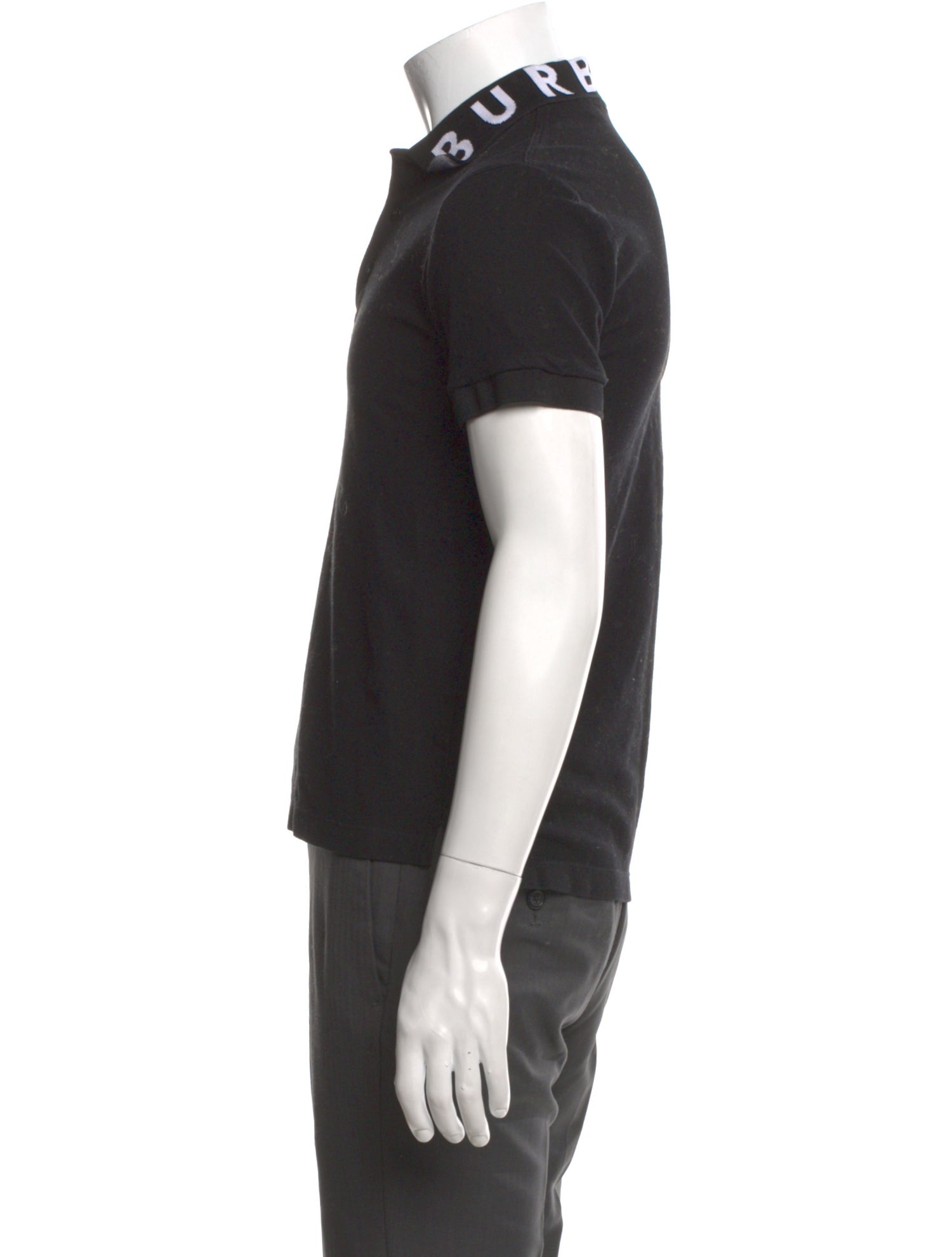 Burberry Crew Neck Short Sleeve Polo Shirt