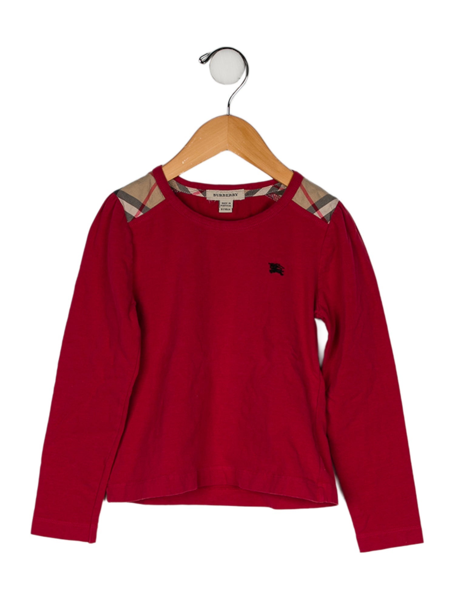 Burberry Long Sleeve T Shirt