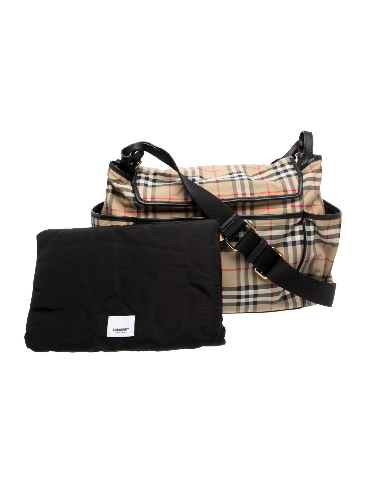Burberry Burberry Nylon Diaper Bag - Neutrals - BUR565167 | The