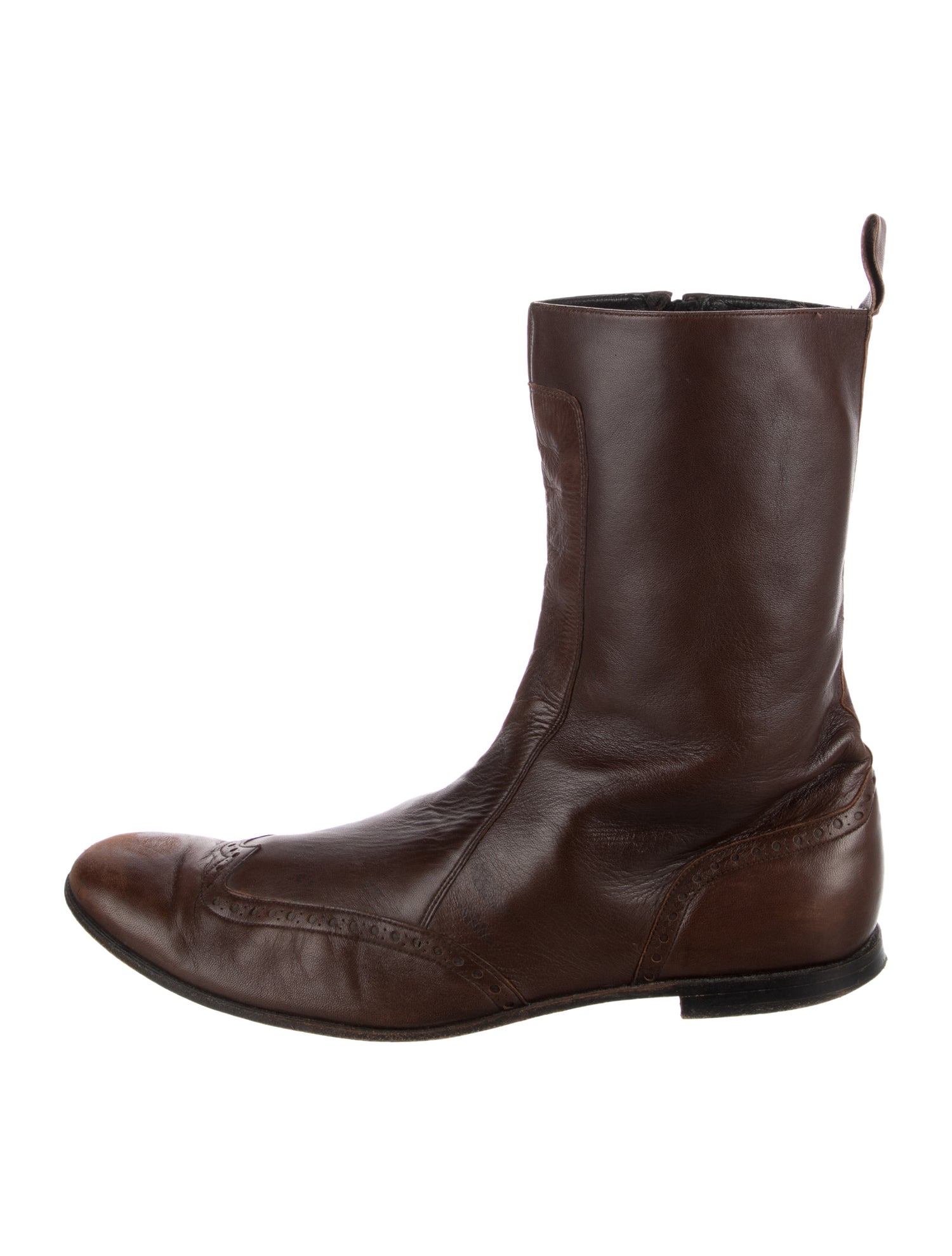 Burberry Leather Boots