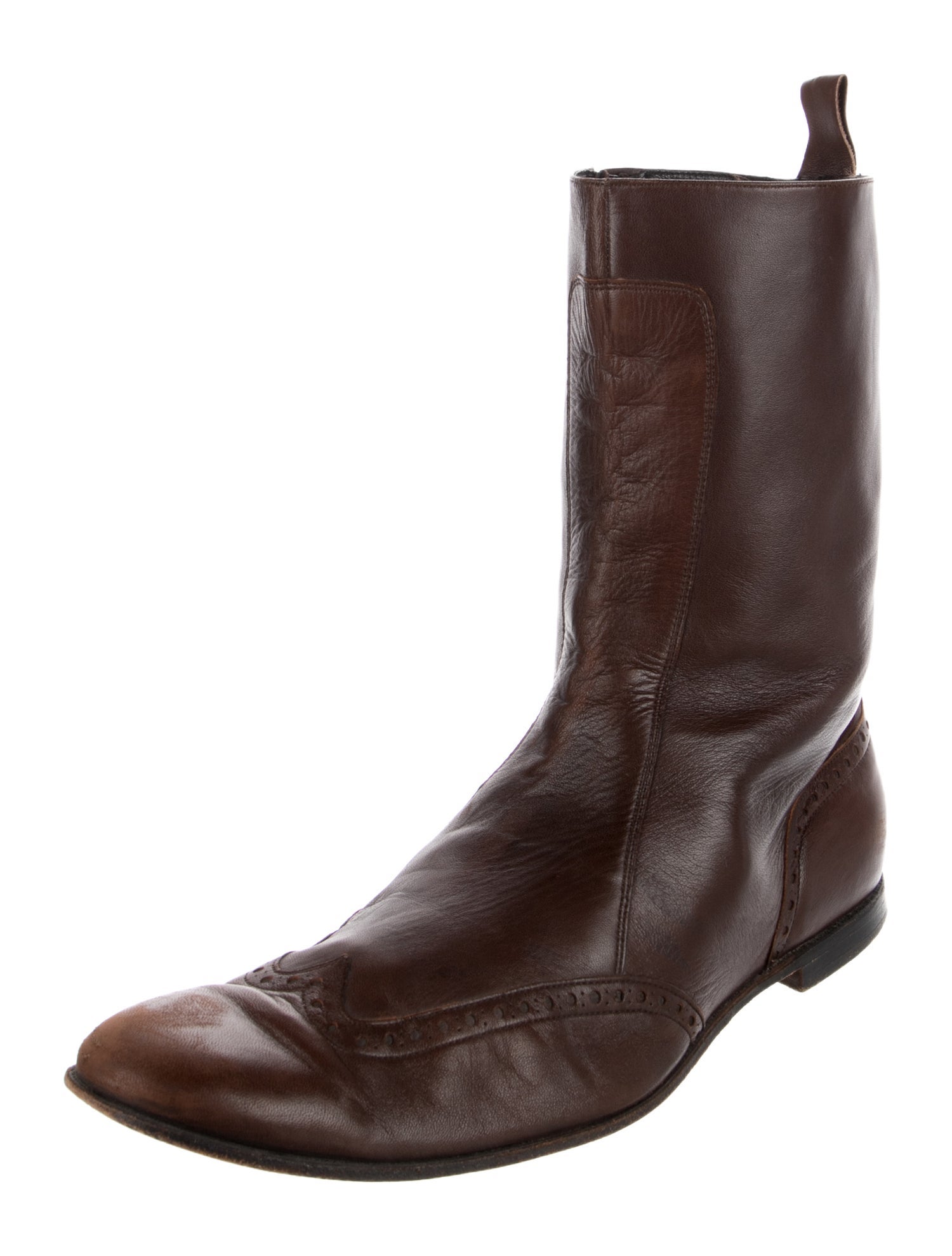 Burberry Leather Boots