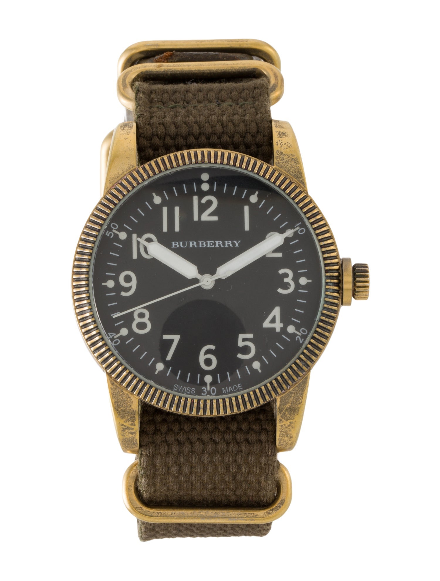 Burberry Heritage Military Watch