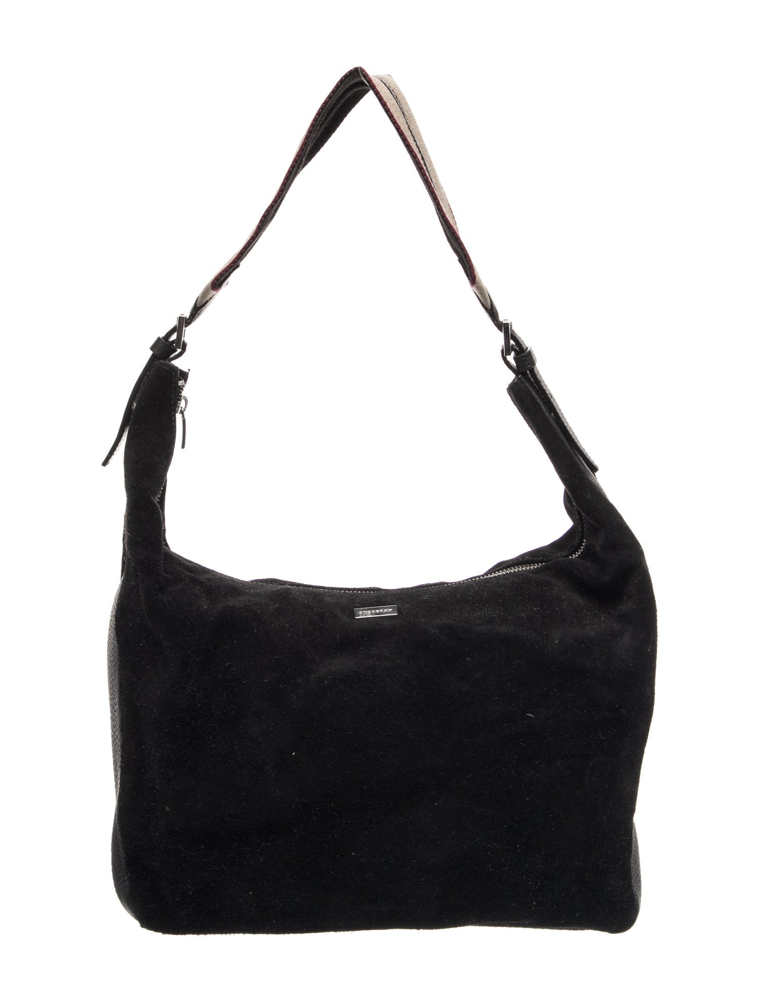 Burberry London Suede Shoulder Bag