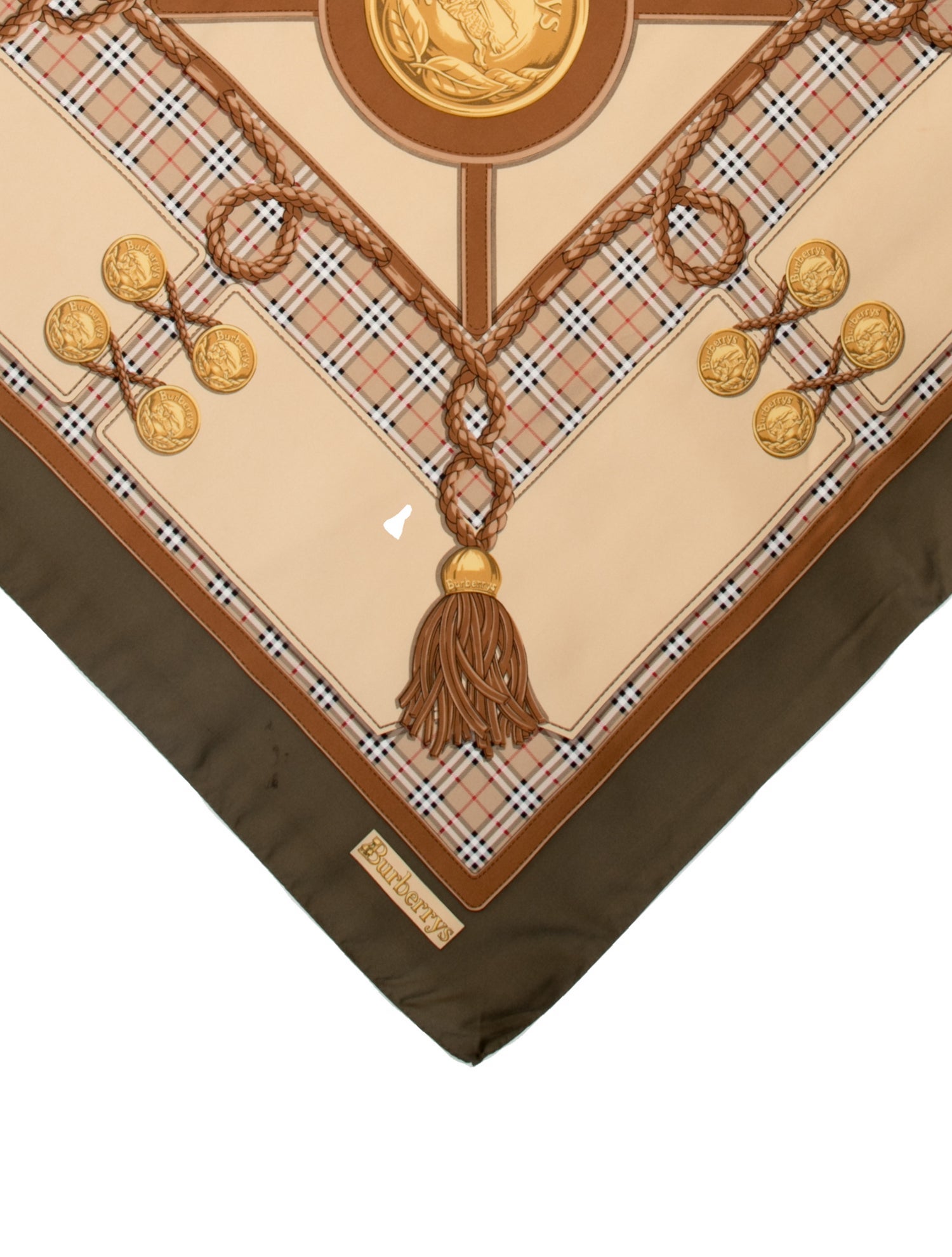 Burberry's Silk Printed Scarf