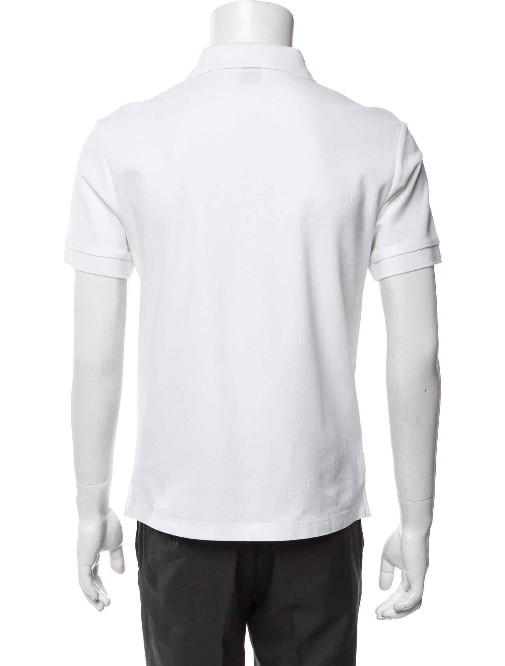 Burberry House Check Pattern Collar Polo Shirt - White Polos, Clothing ...