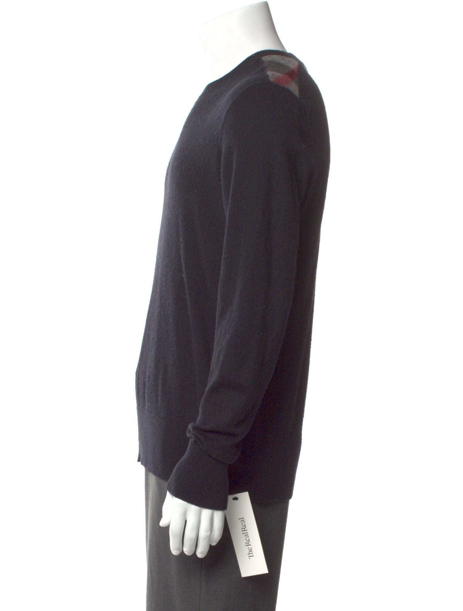 Burberry Crew Neck Long Sleeve Pullover