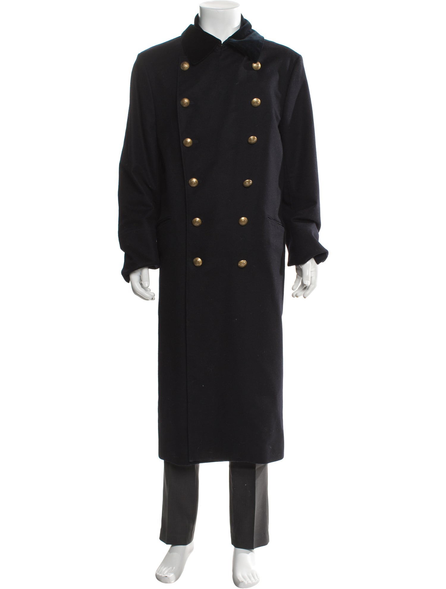 Burberry Prorsum Wool Trench Coat