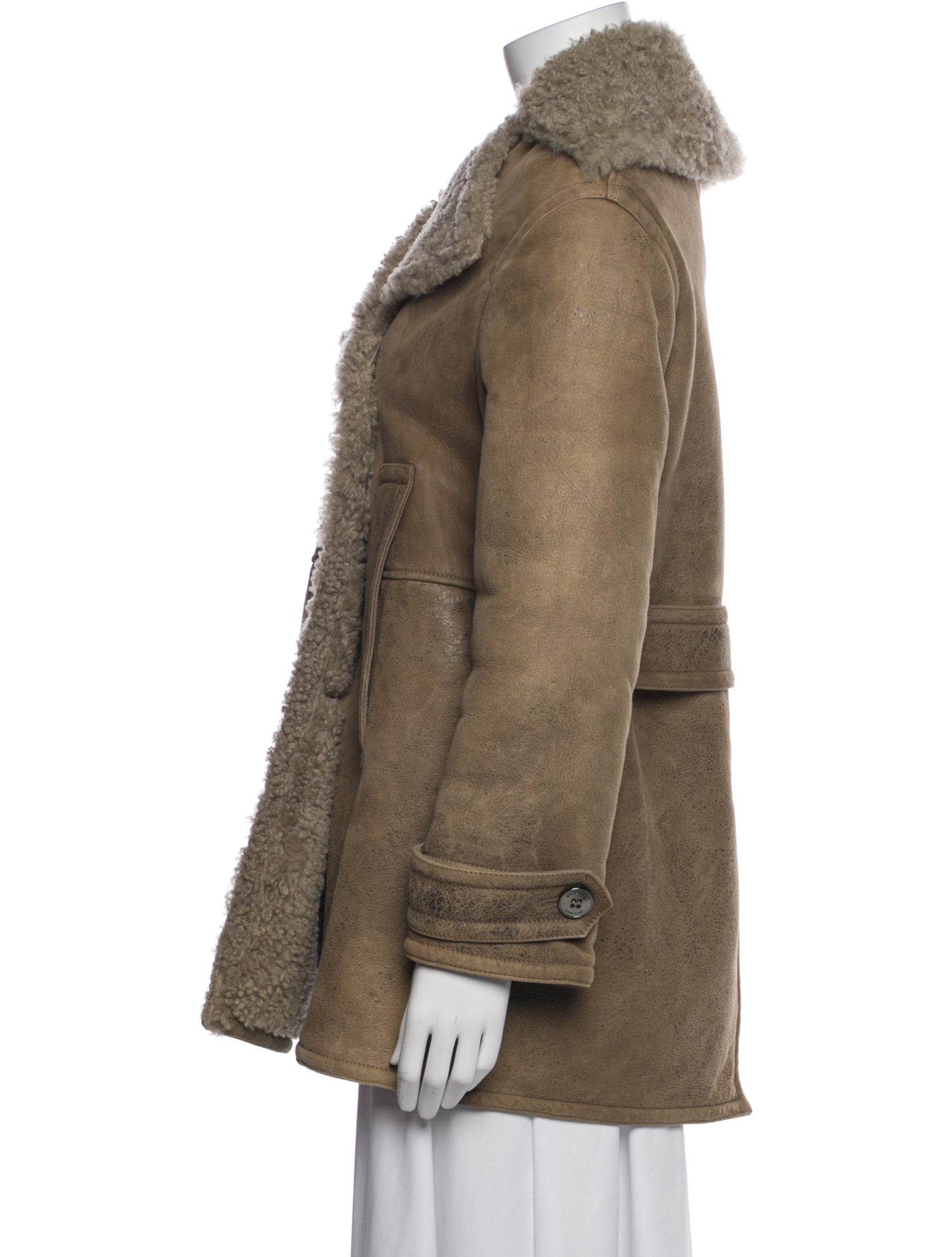 Burberry Shearling Coat