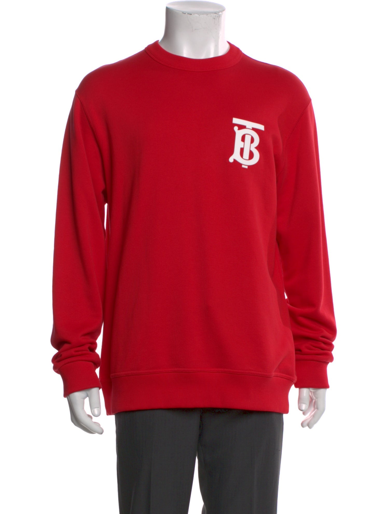 Burberry Graphic Print Crew Neck Pullover