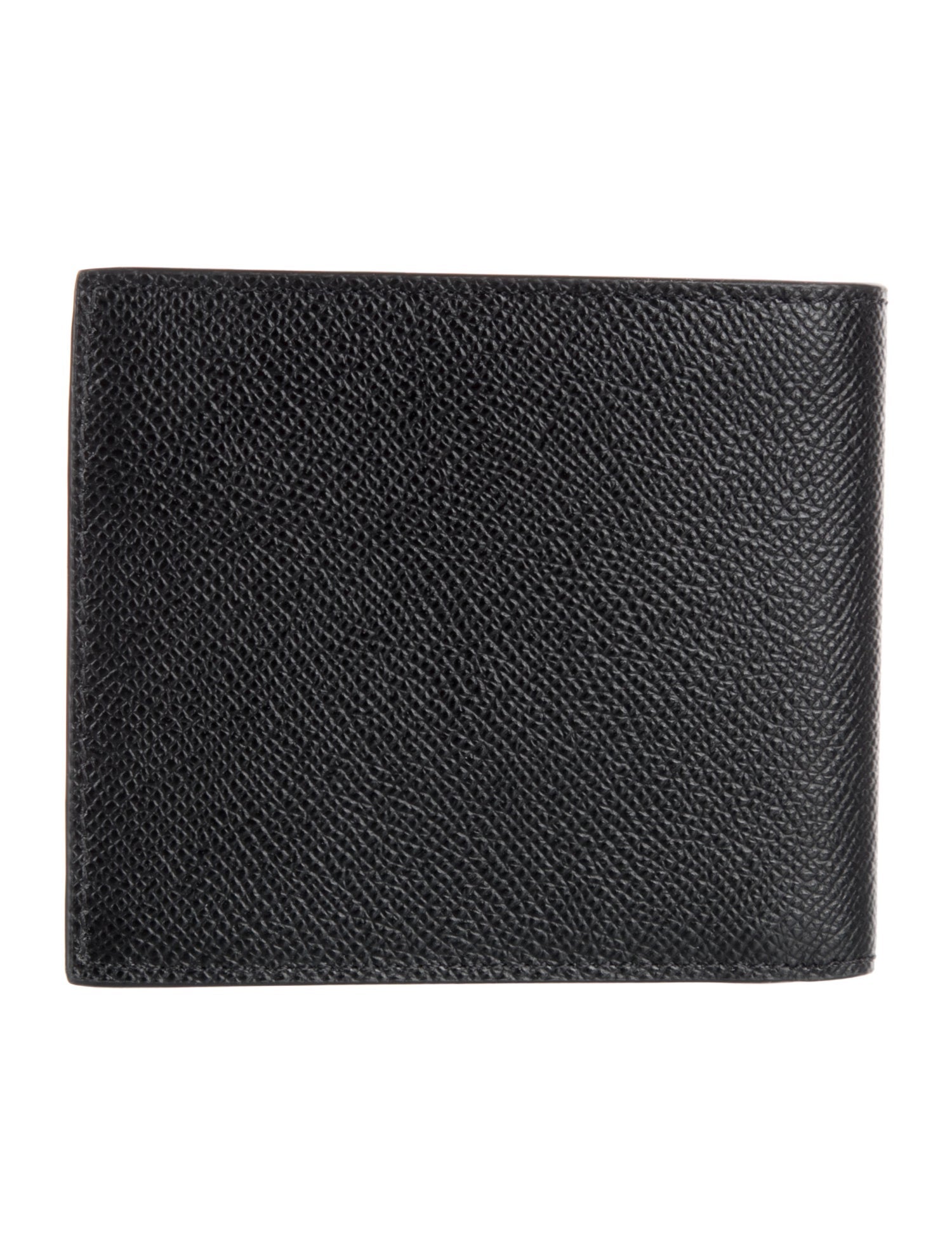 Burberry Leather Graphic Print Bifold Wallet