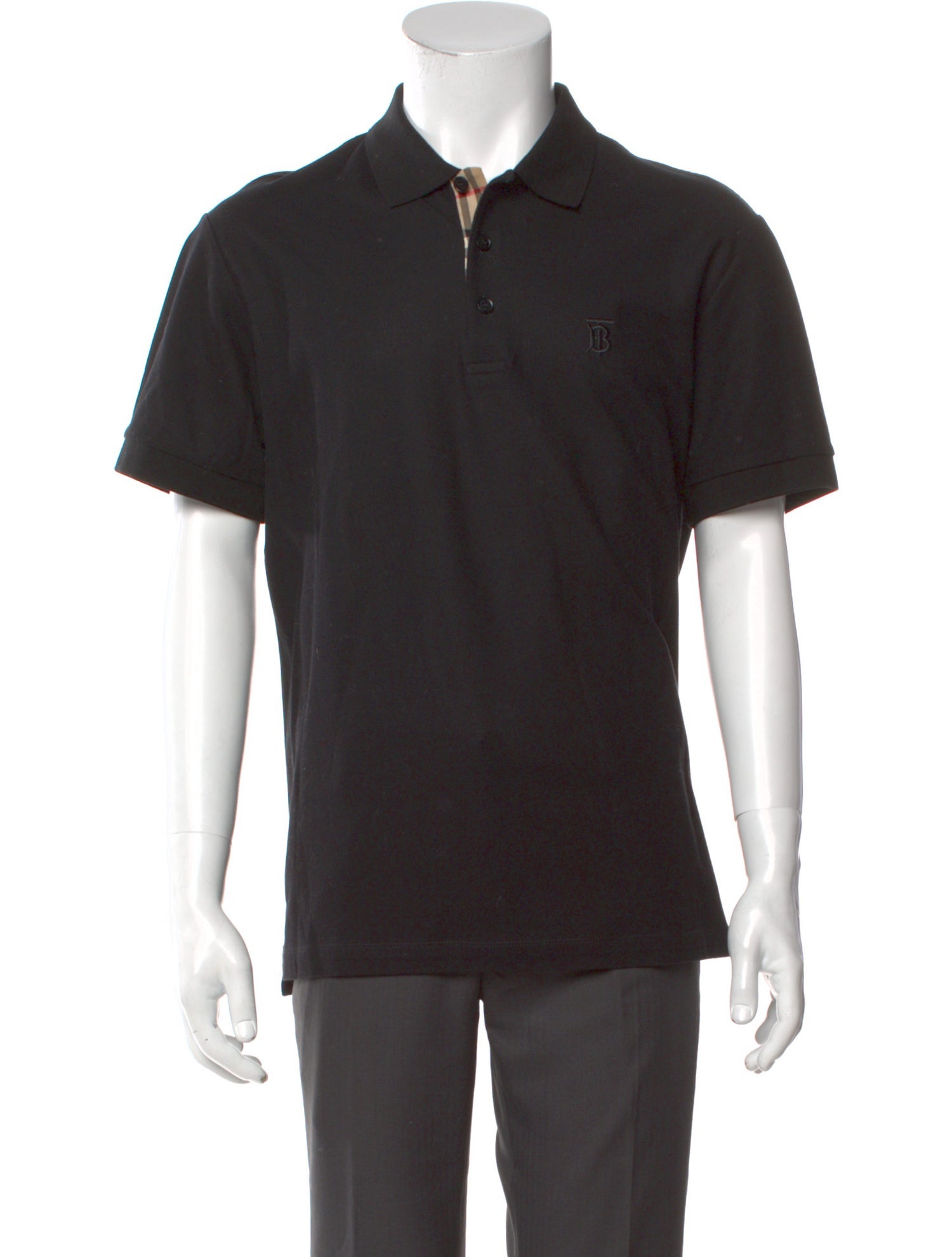 Burberry Collar Short Sleeve Polo Shirt