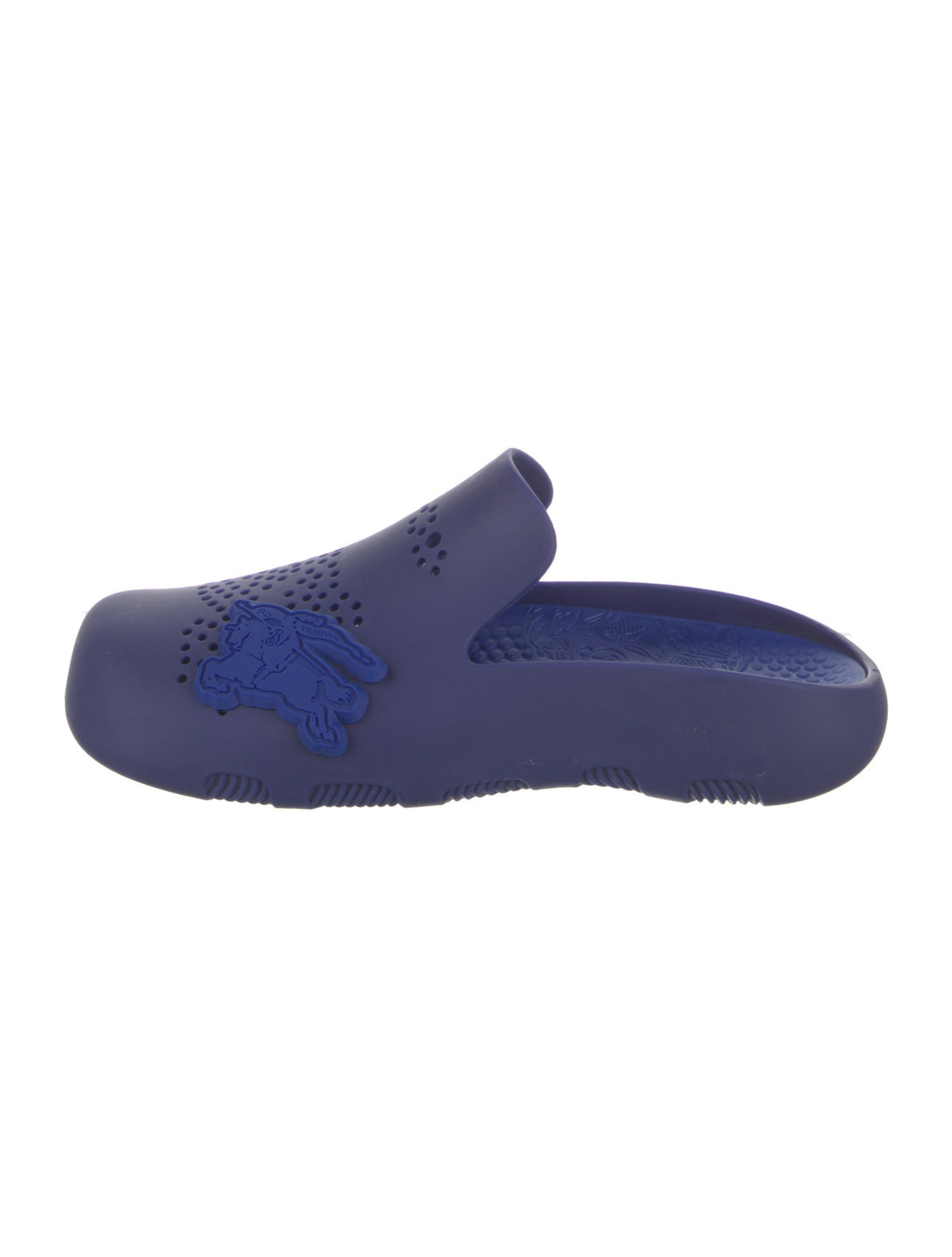 Burberry Rubber Lasercut Accents Slides
