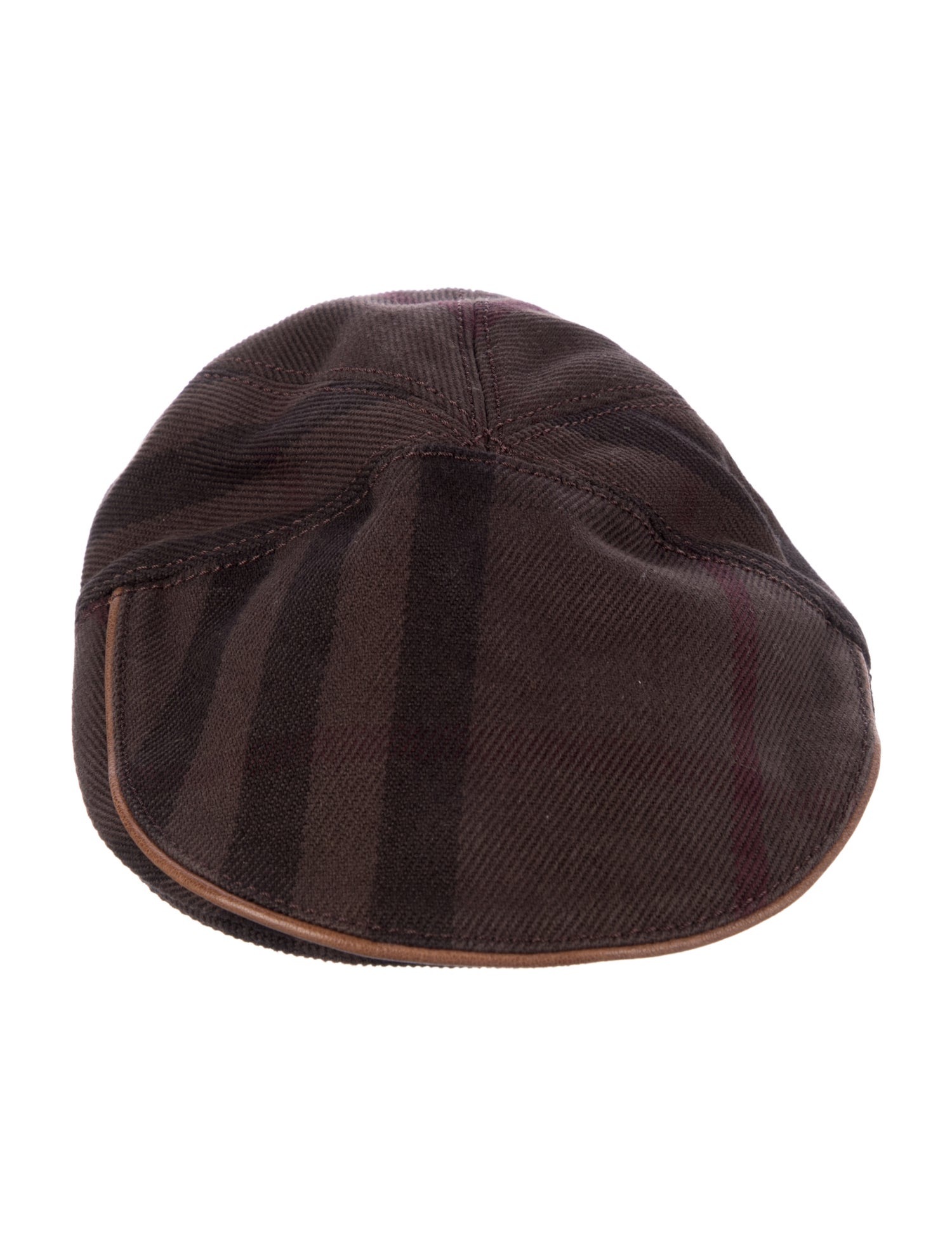 Burberry Pattern Print Newsboy Cap