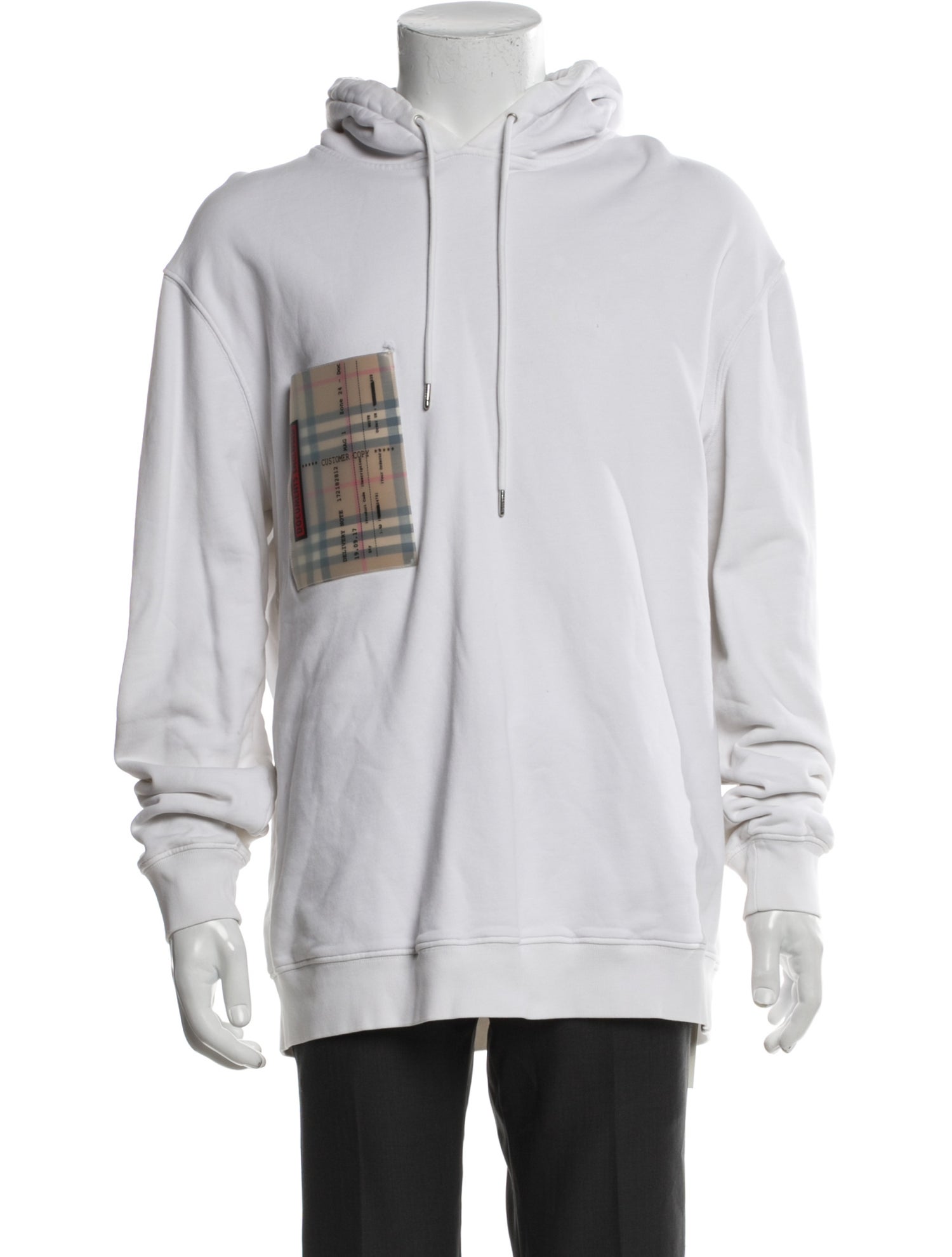 Burberry Graphic Print Crew Neck Hoodie