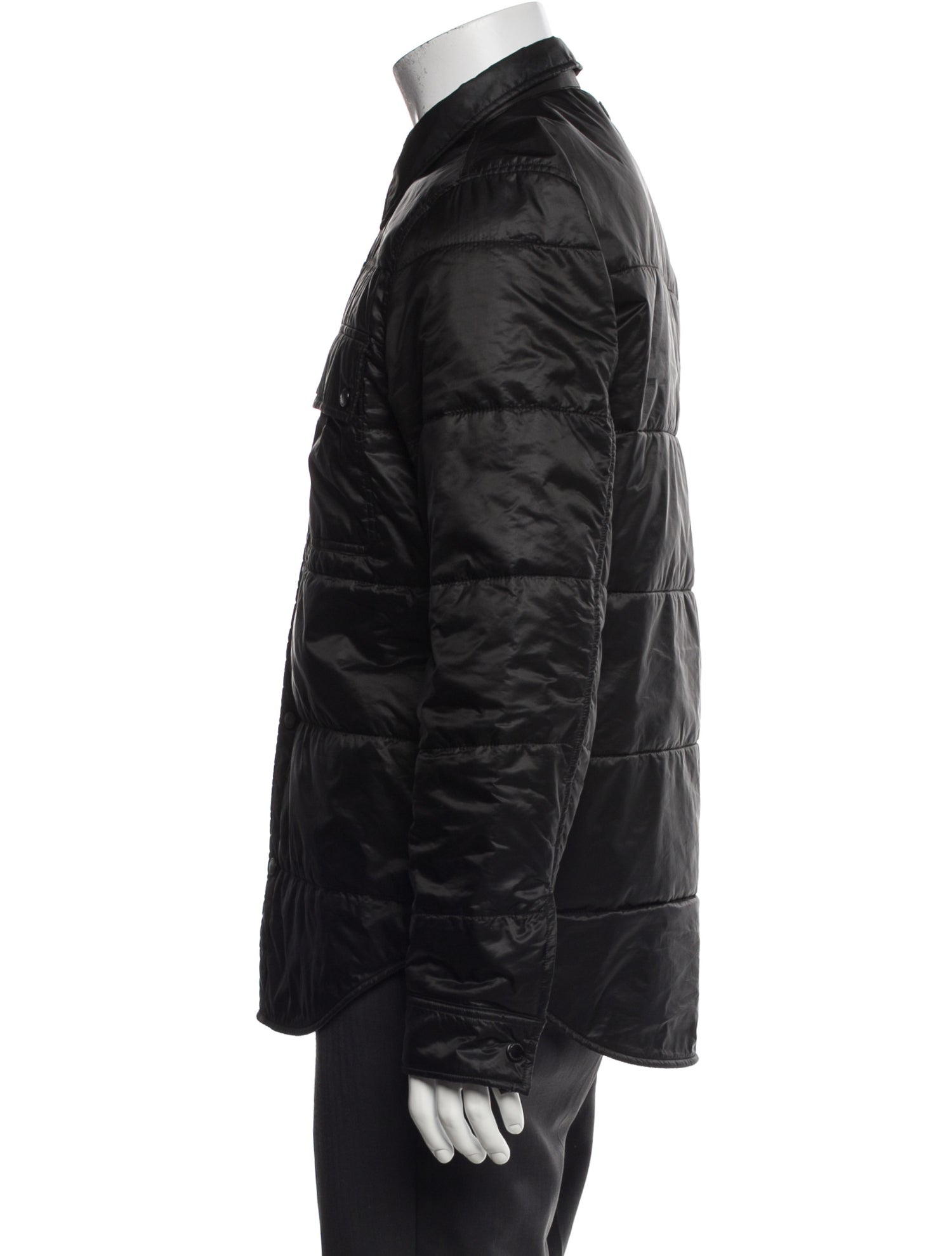 Burberry Abstract Check Puffer Coat