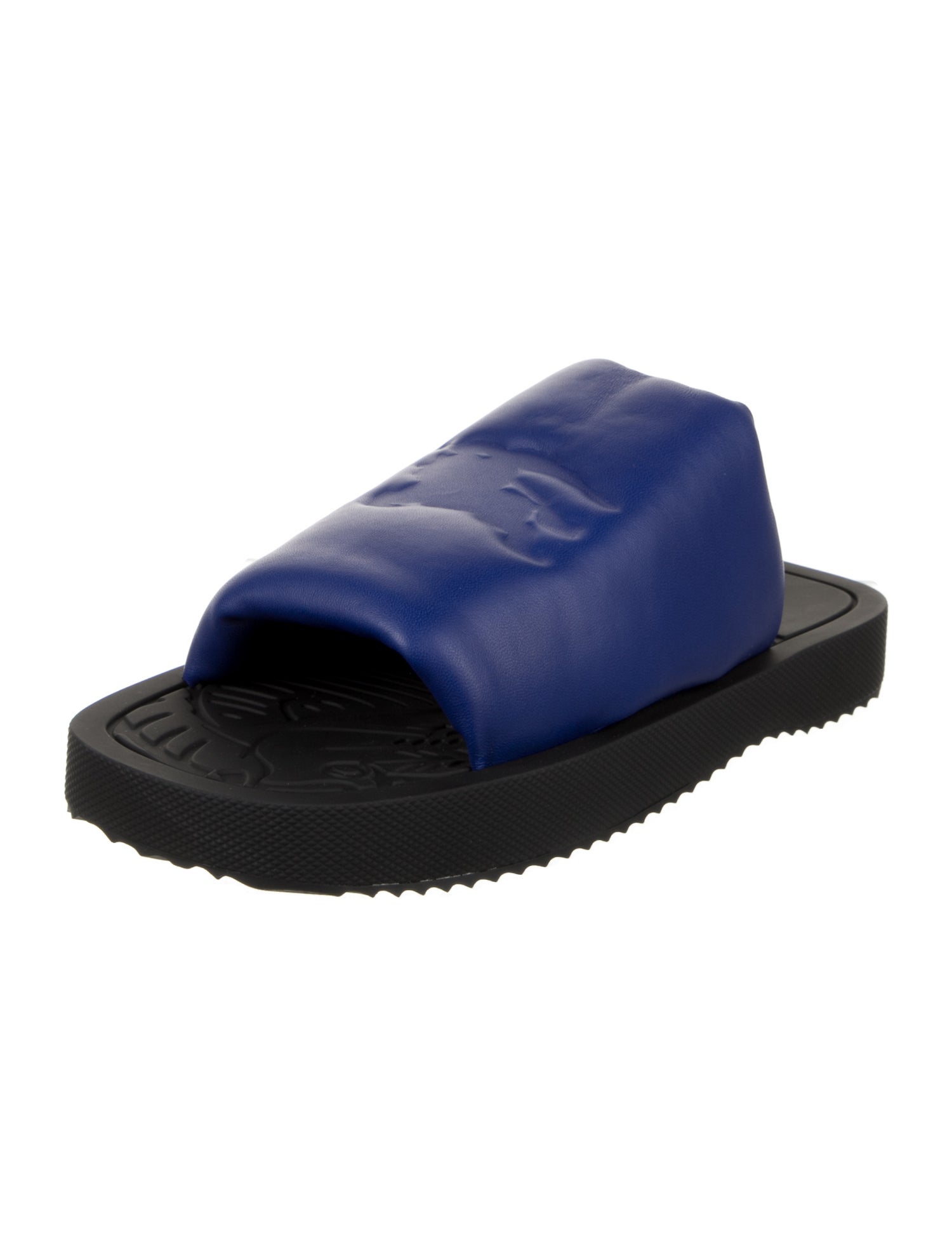 Burberry Leather Slides