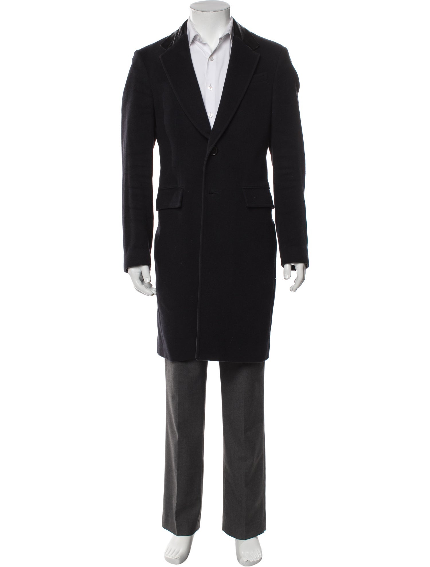 Burberry Prorsum Virgin Wool Overcoat